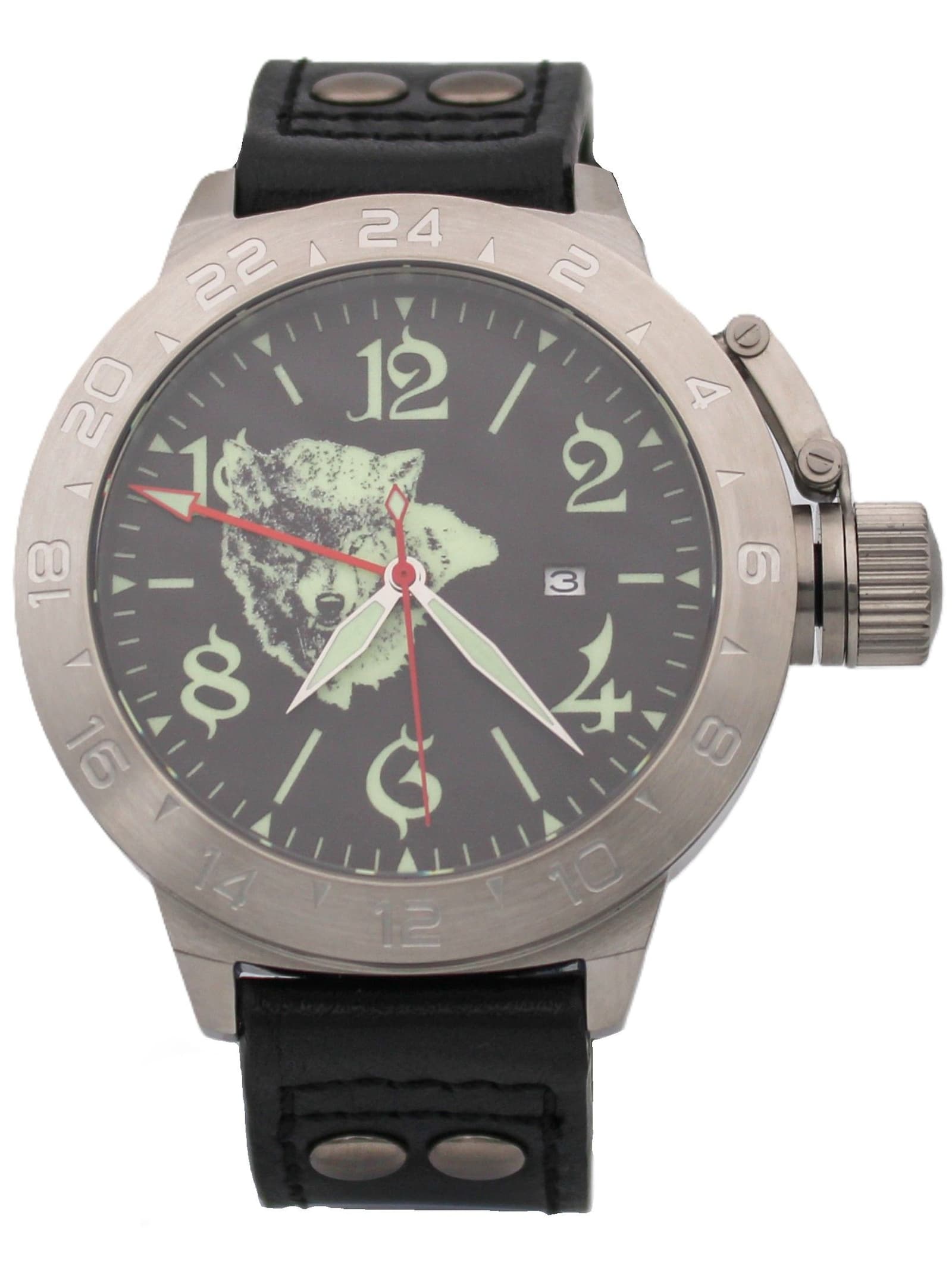 Часы Волк механические с автоподзаводом (Seiko NH34A) 52.300.01