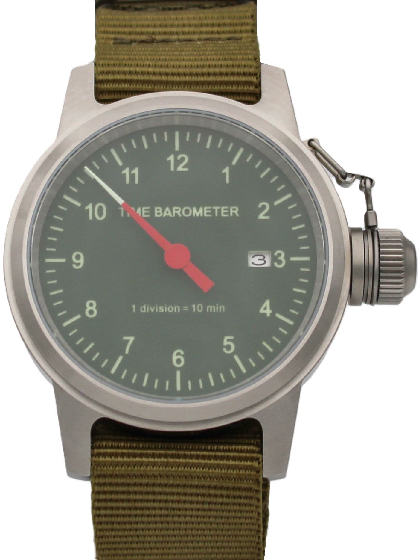 Часы Time Barometer однострелочные механические с автоподзаводом (Seiko NH35A) 45.180.21