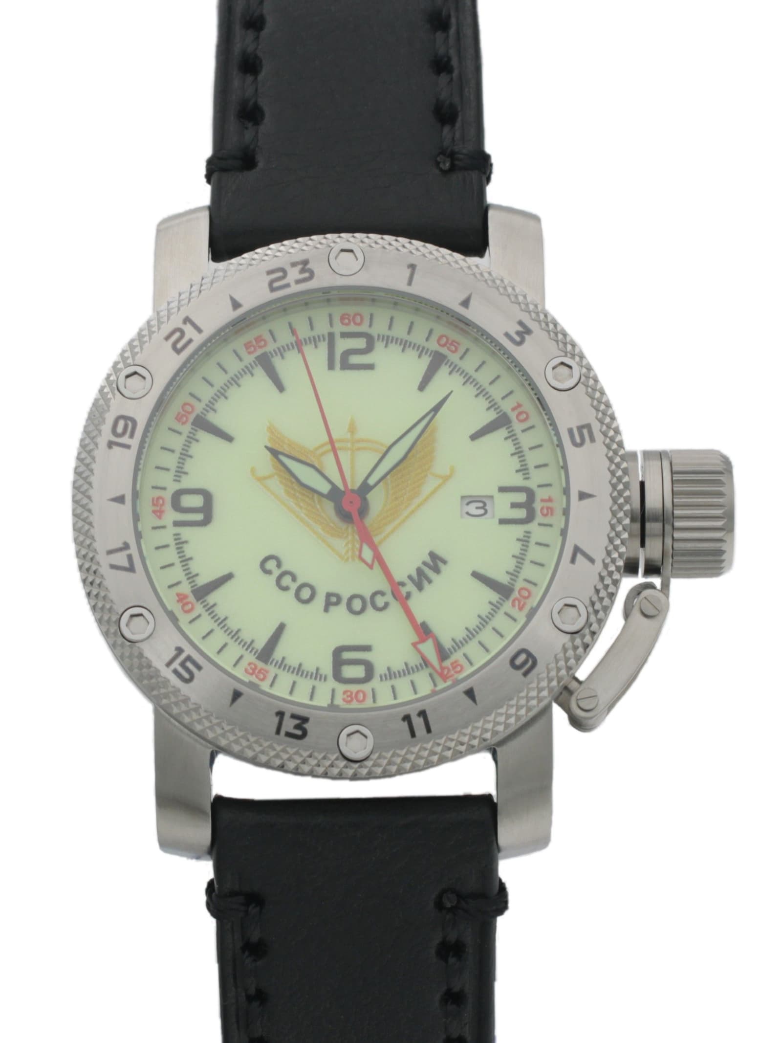 Часы ССО России механические с автоподзаводом (Seiko NH34A) 47.280.01