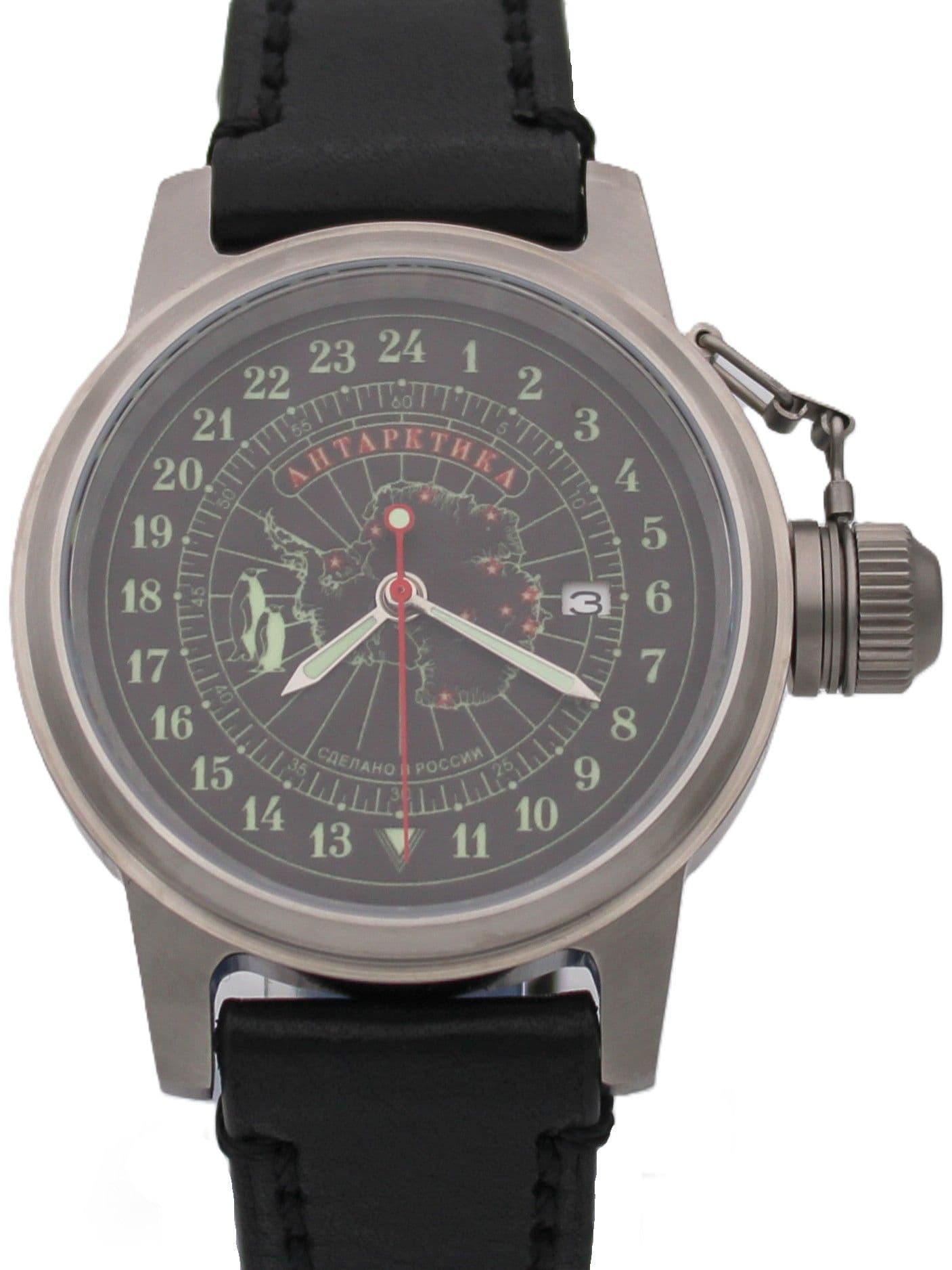 Часы Полярные / Антарктика механические с автоподзаводом (Seiko NH34A) 45.141.01