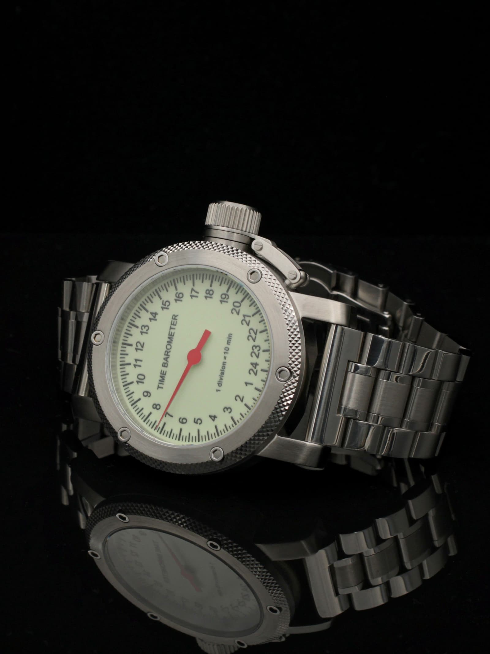 Часы Time Barometer однострелочные механические с автоподзаводом (Восток 2431) 01.600.2