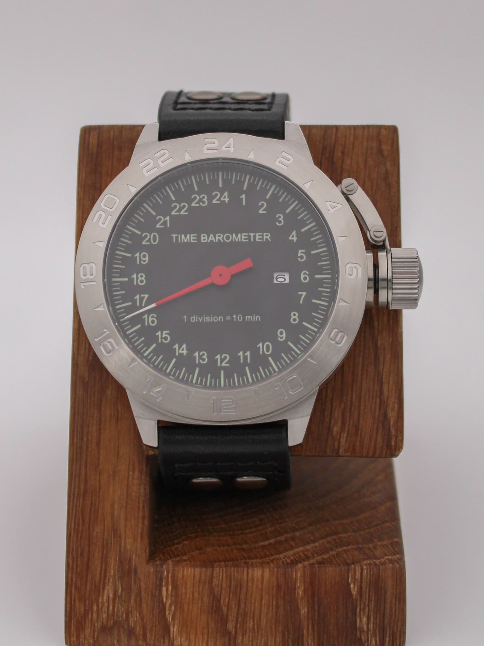 Часы Time Barometer однострелочные механические с автоподзаводом (Seiko NH34A) 52.601.01