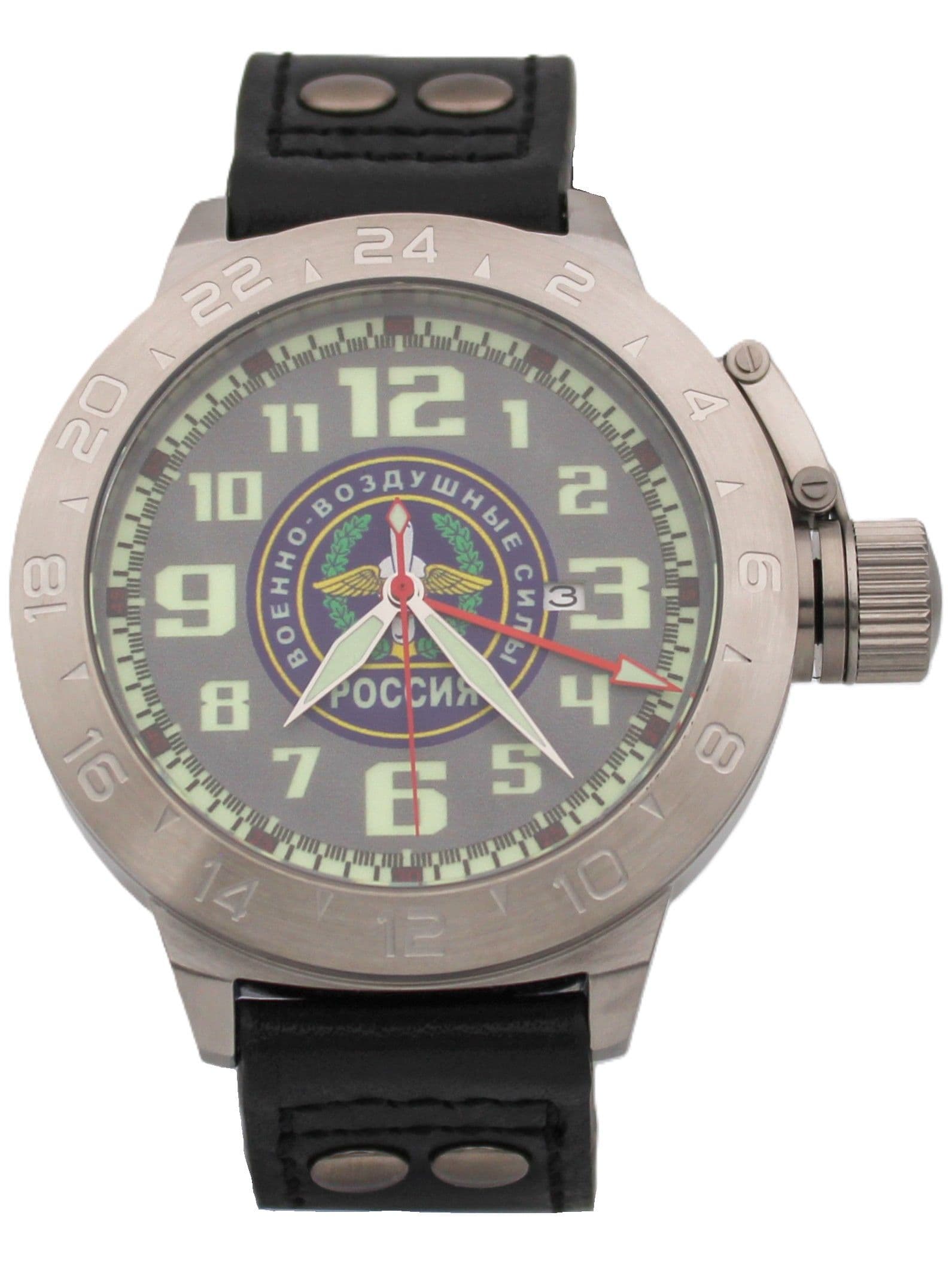 Часы ВВС механические с автоподзаводом (Seiko NH34A) 52.268.01