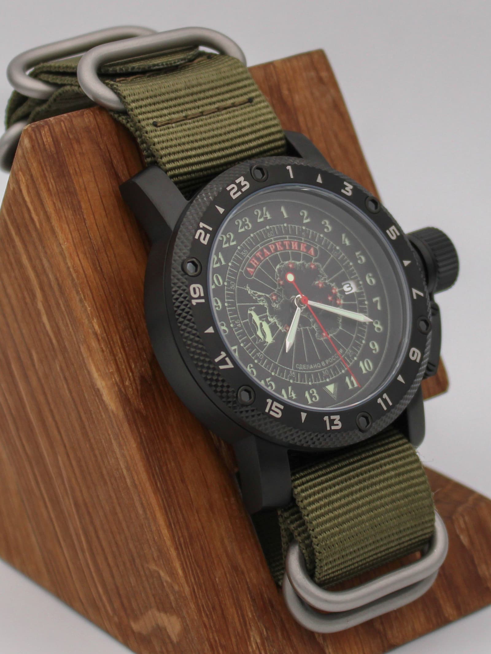 Часы Полярные / Антарктика механические с автоподзаводом (Seiko NH34A) 147.141.21
