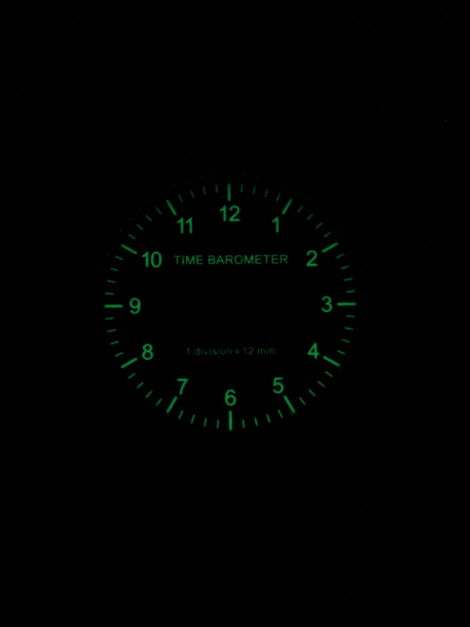 Часы Time Barometer однострелочные механические с автоподзаводом (Miyota 8215) 05.1177.01Z