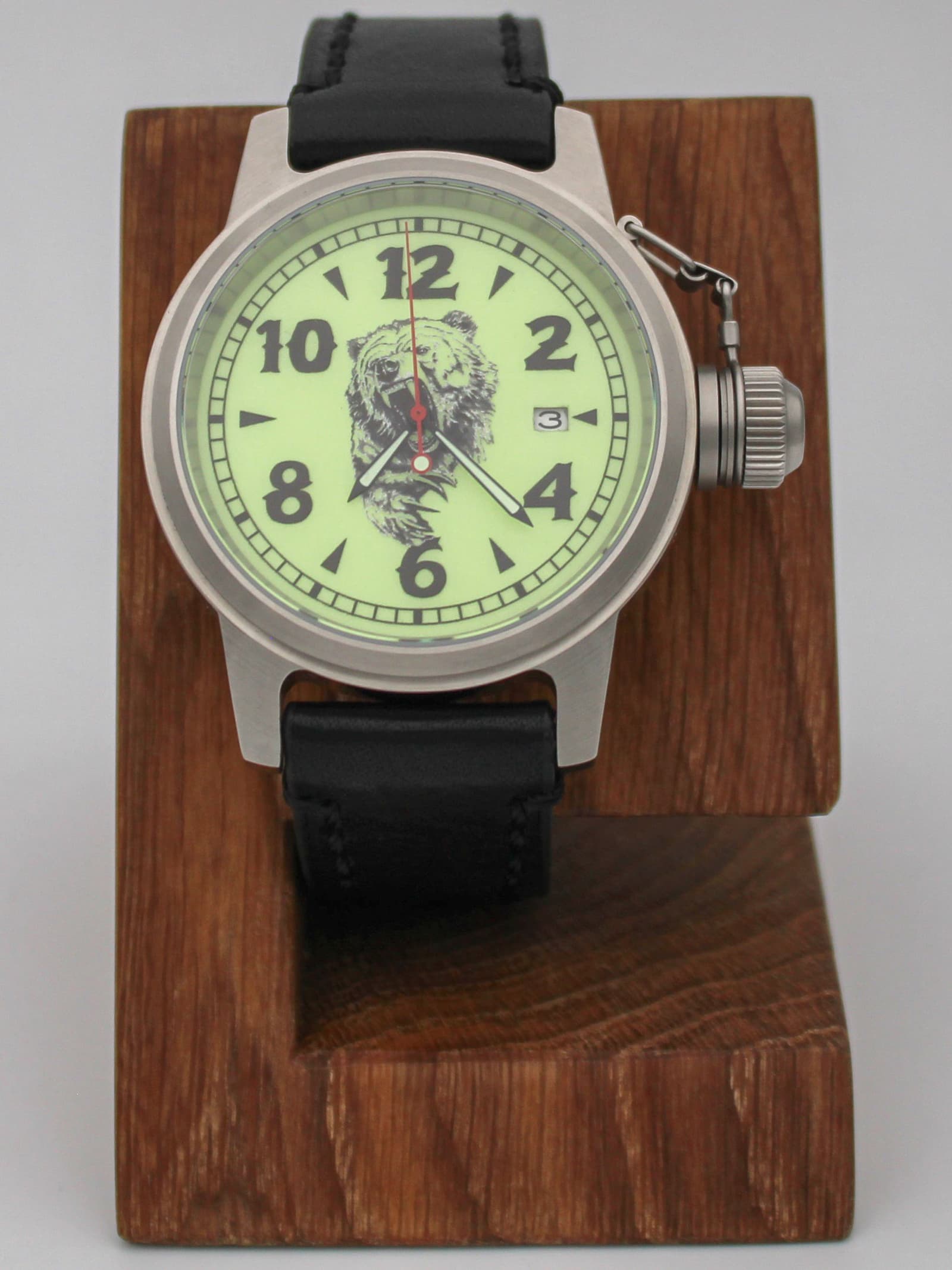 Часы Медведь механические с автоподзаводом (Seiko NH35A) 45.319.01