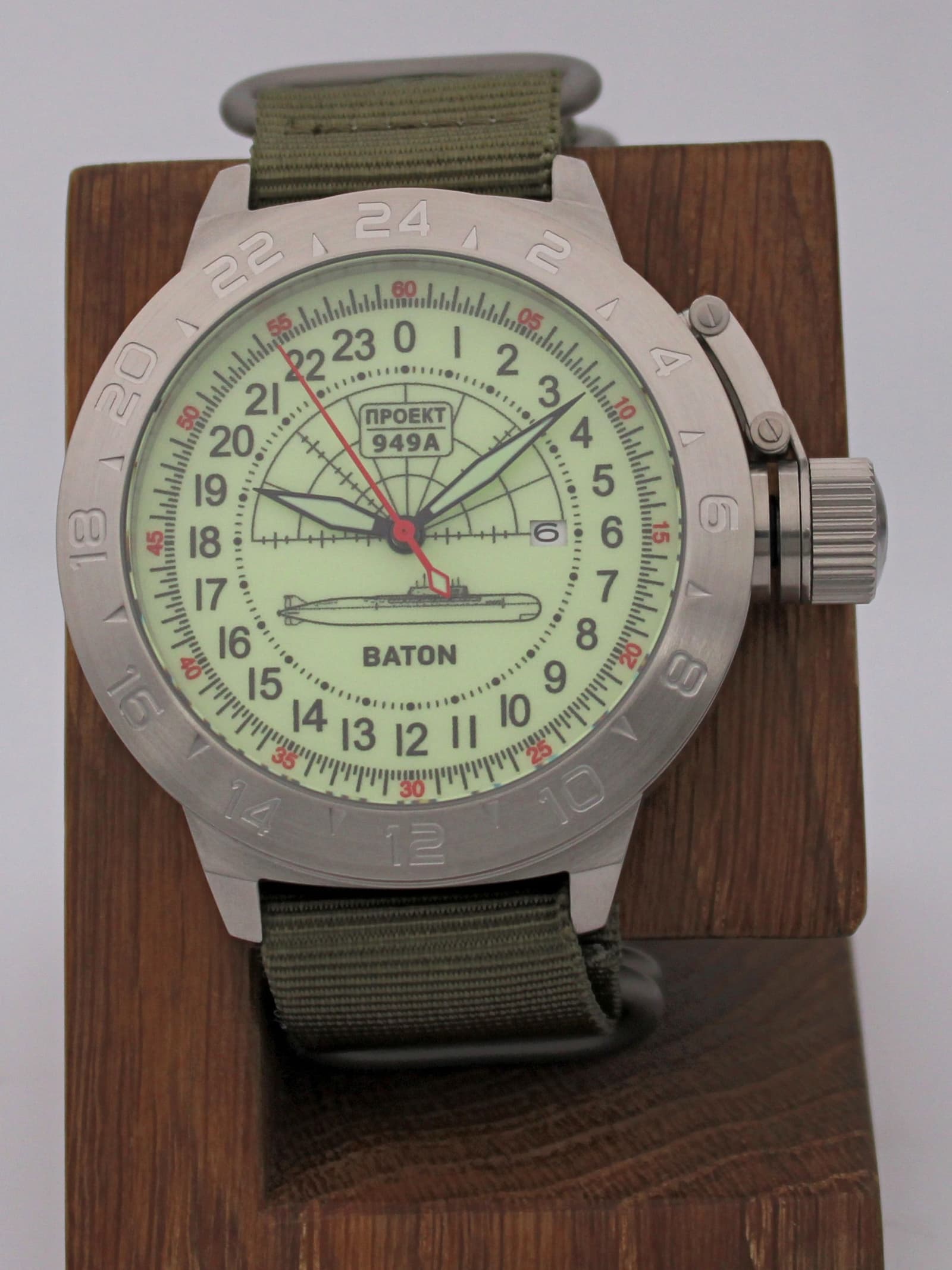 Часы 949А / Baton механические с автоподзаводом (Seiko NH34A) 52.046.21
