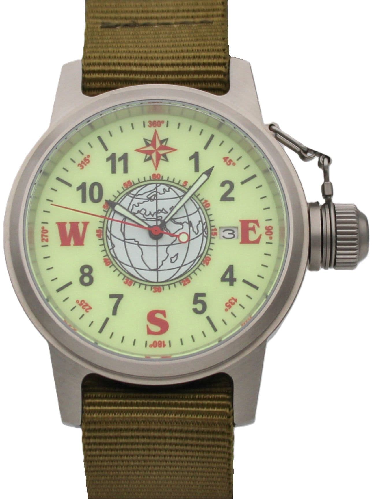 Часы Компас механические с автоподзаводом (Seiko NH35A) 45.186.21
