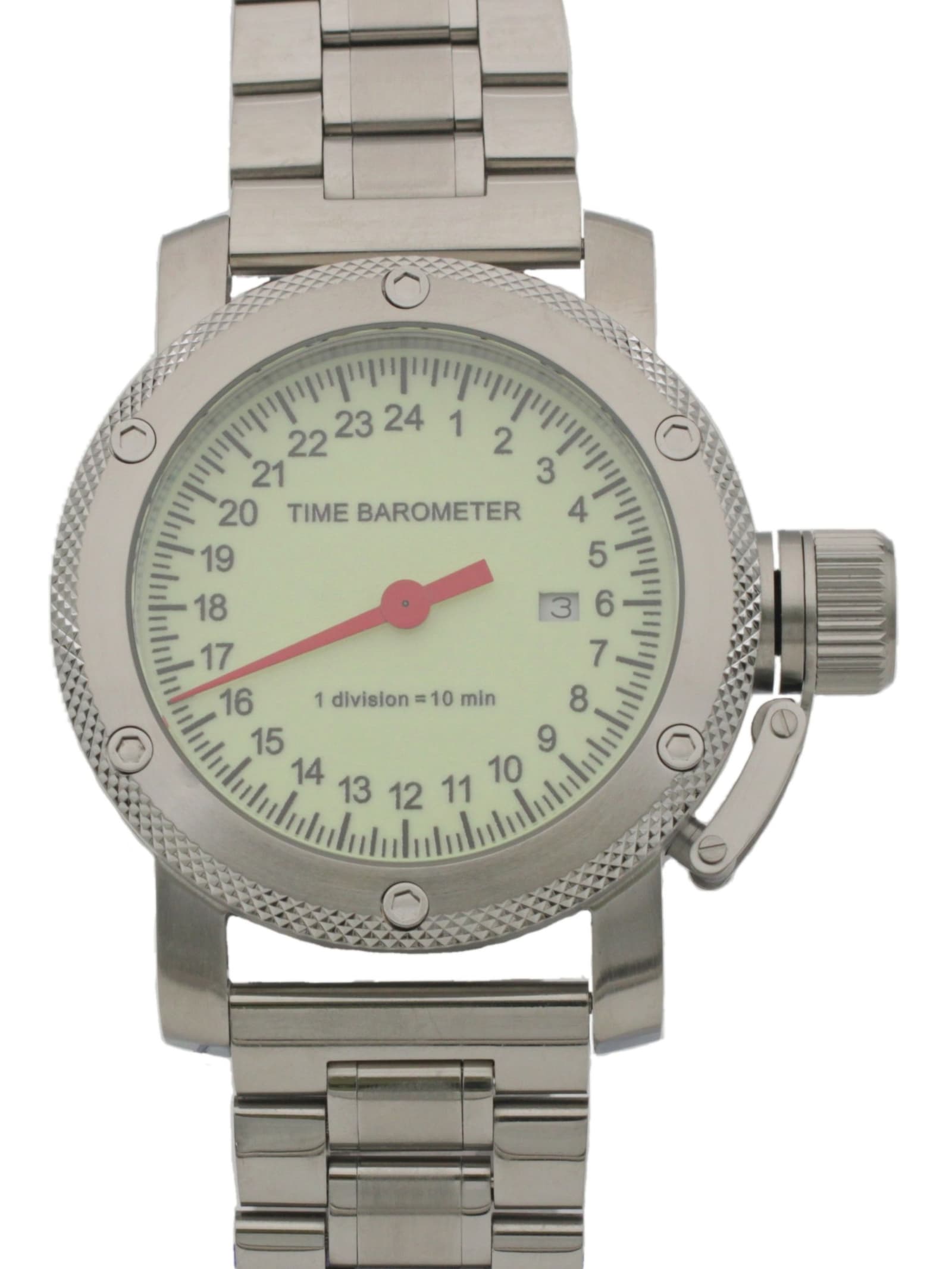 Часы Time Barometer однострелочные кварцевые (Ronda 515.24H) 47.600.2
