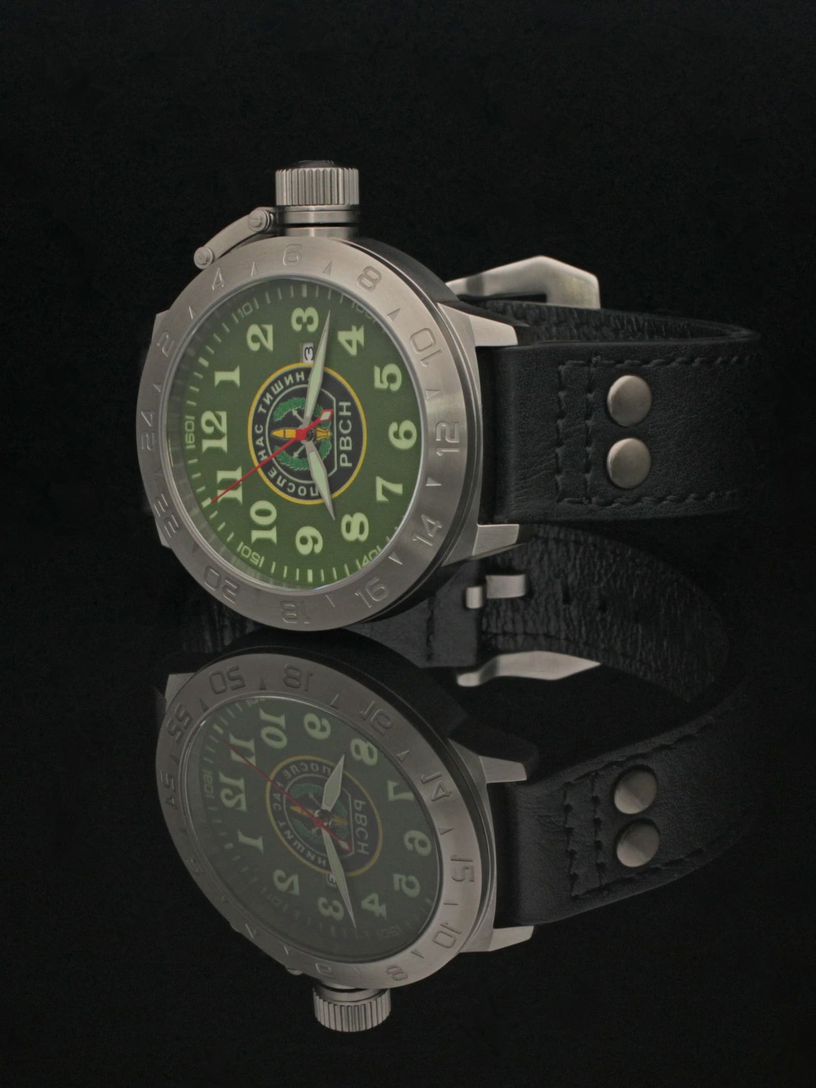 Часы РВСН механические с автоподзаводом (Seiko NH34A) 52.309.01