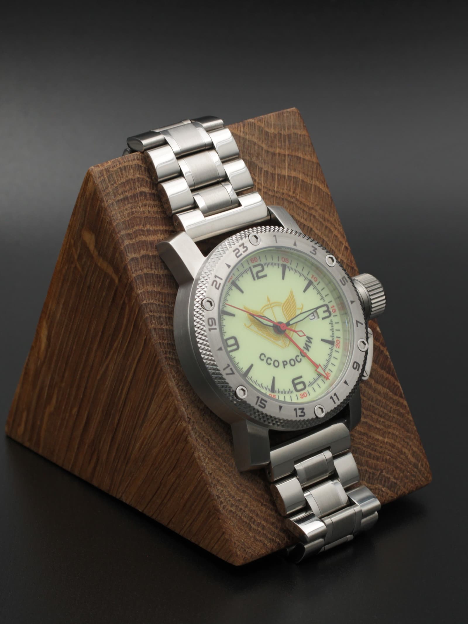 Часы ССО России механические с автоподзаводом (Seiko NH34A) 47.280.2