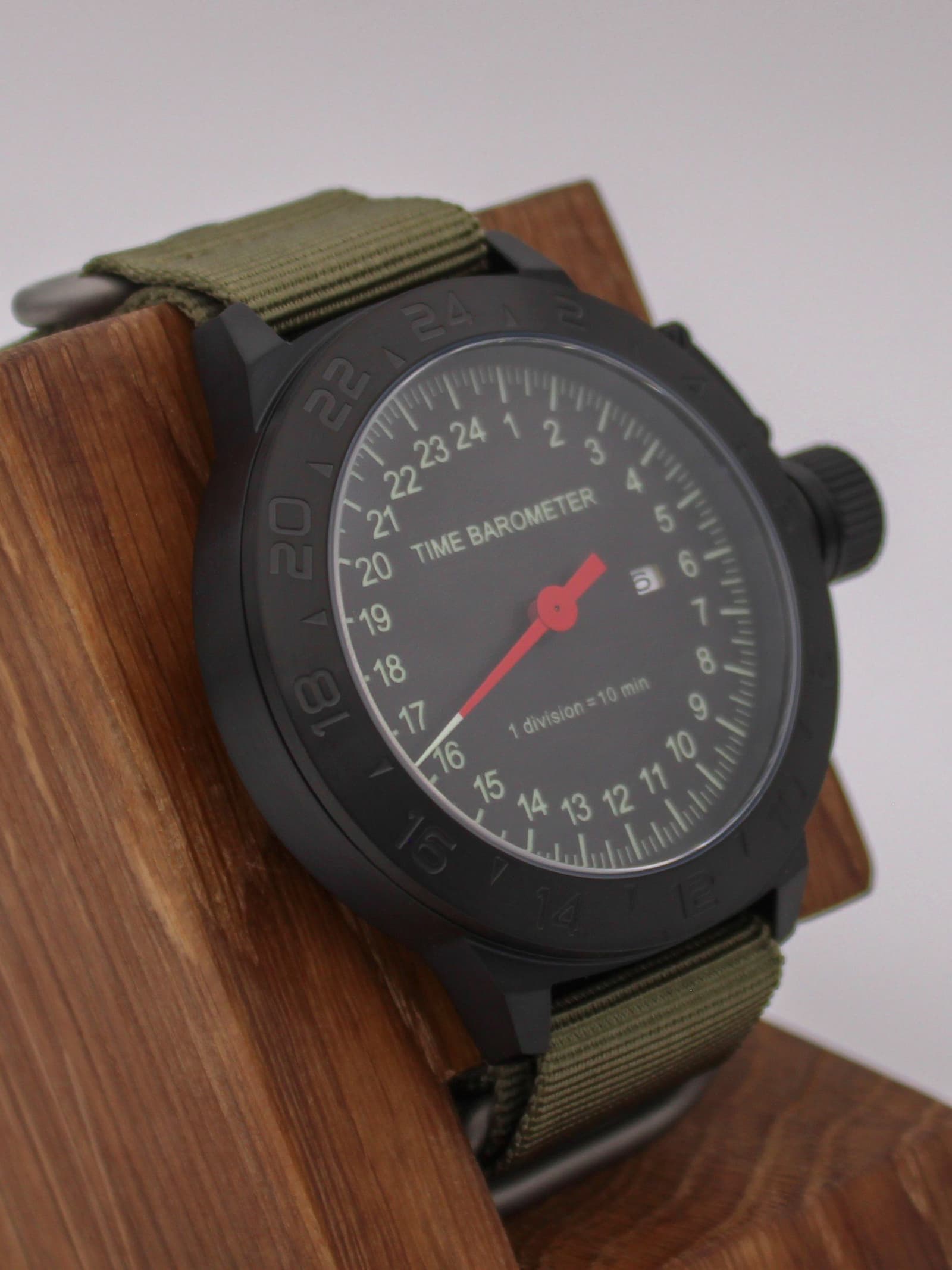 Часы Time Barometer однострелочные механические с автоподзаводом (Seiko NH34A) 152.601.21