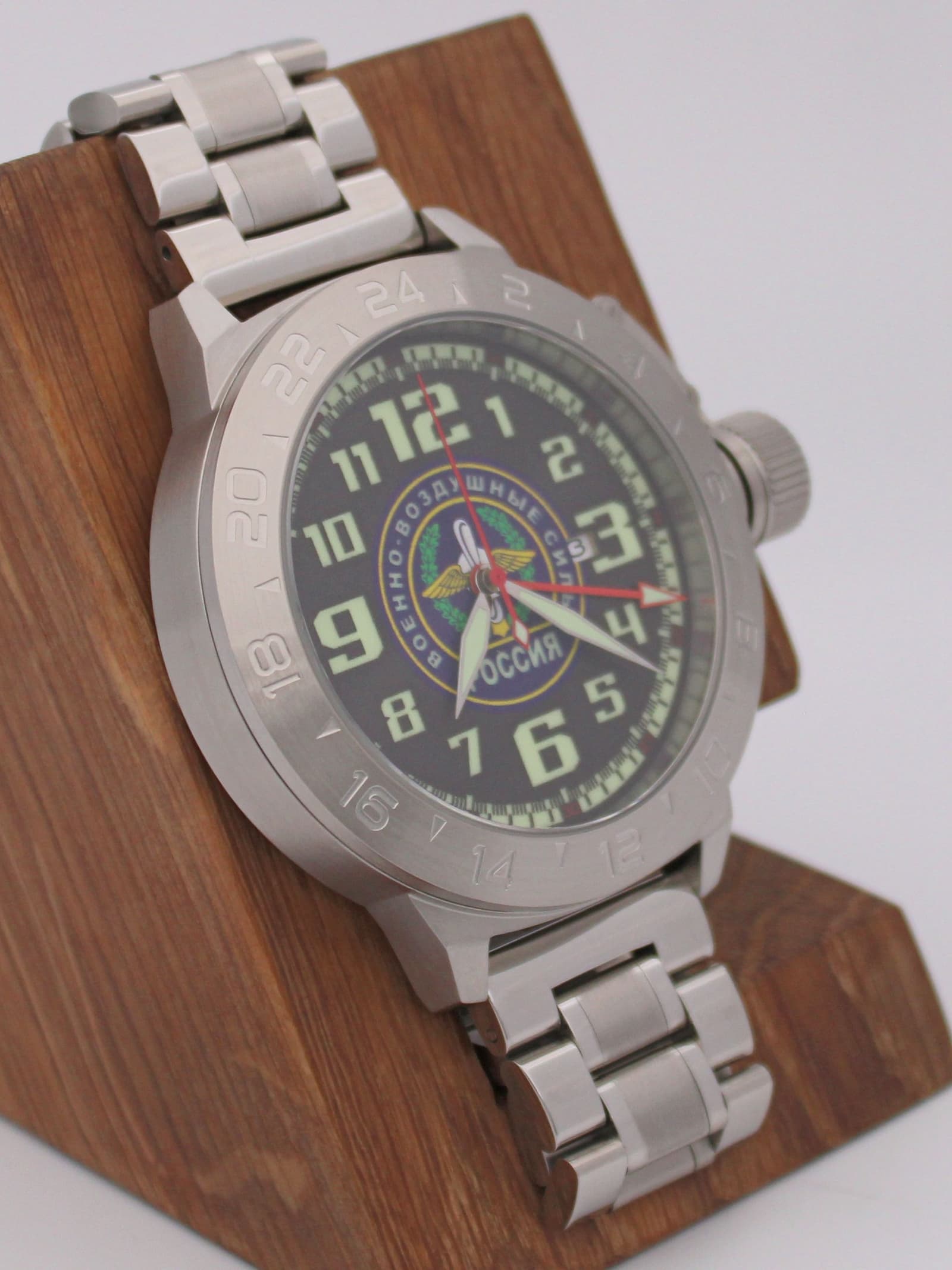 Часы ВВС механические с автоподзаводом (Seiko NH34A) 52.207.2