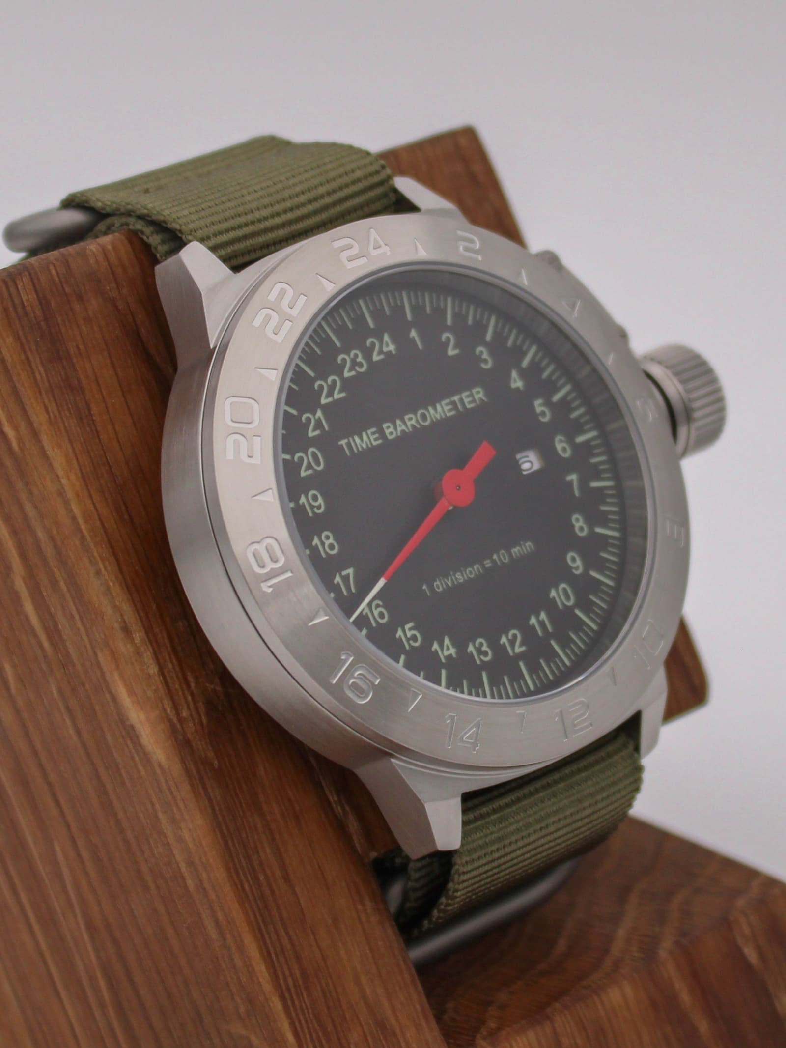 Часы Time Barometer однострелочные механические с автоподзаводом (Seiko NH34A) 52.601.21