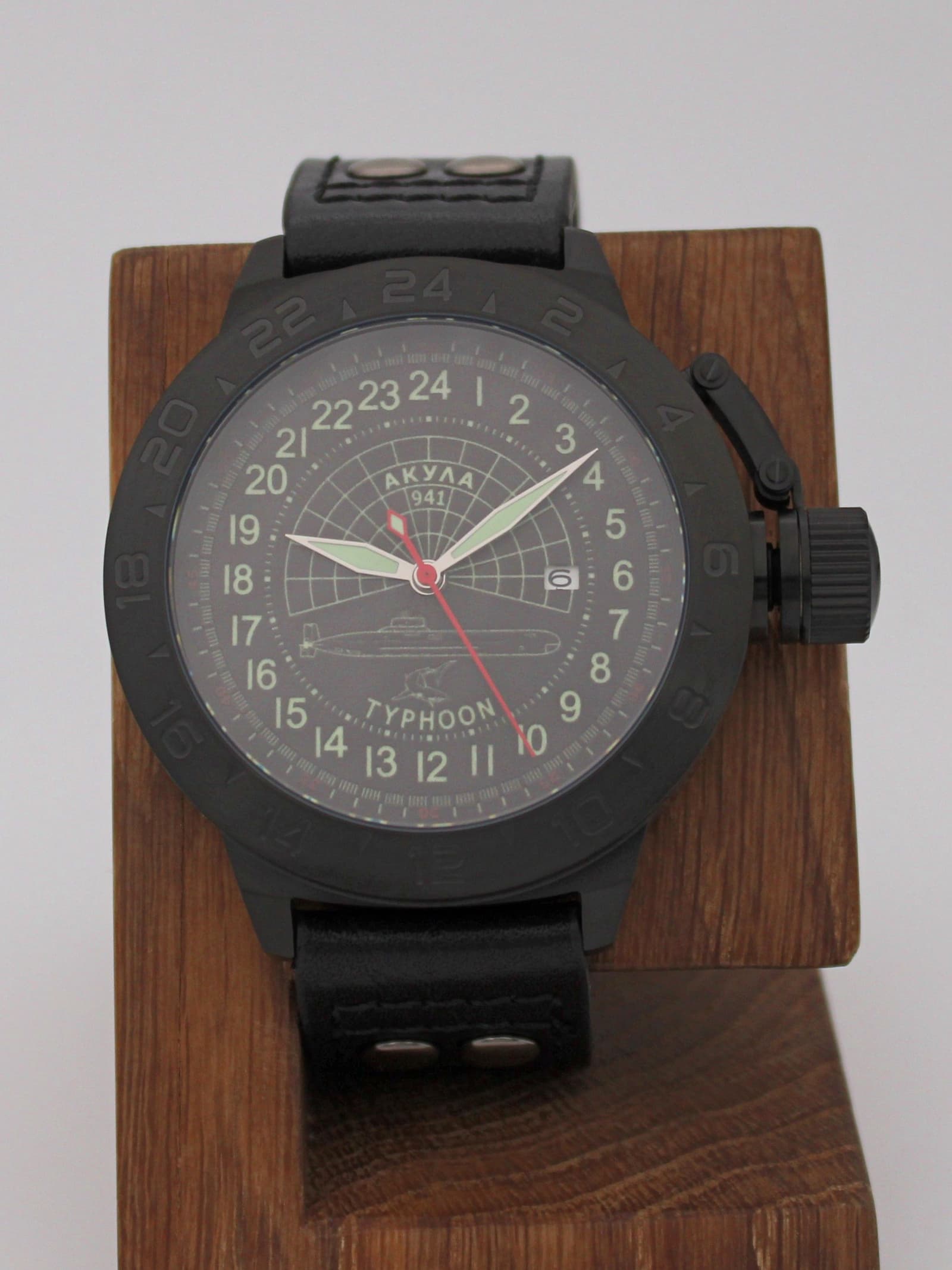 Часы 941 / Акула (Typhoon) механические с автоподзаводом (Seiko NH34A) 152.145.01