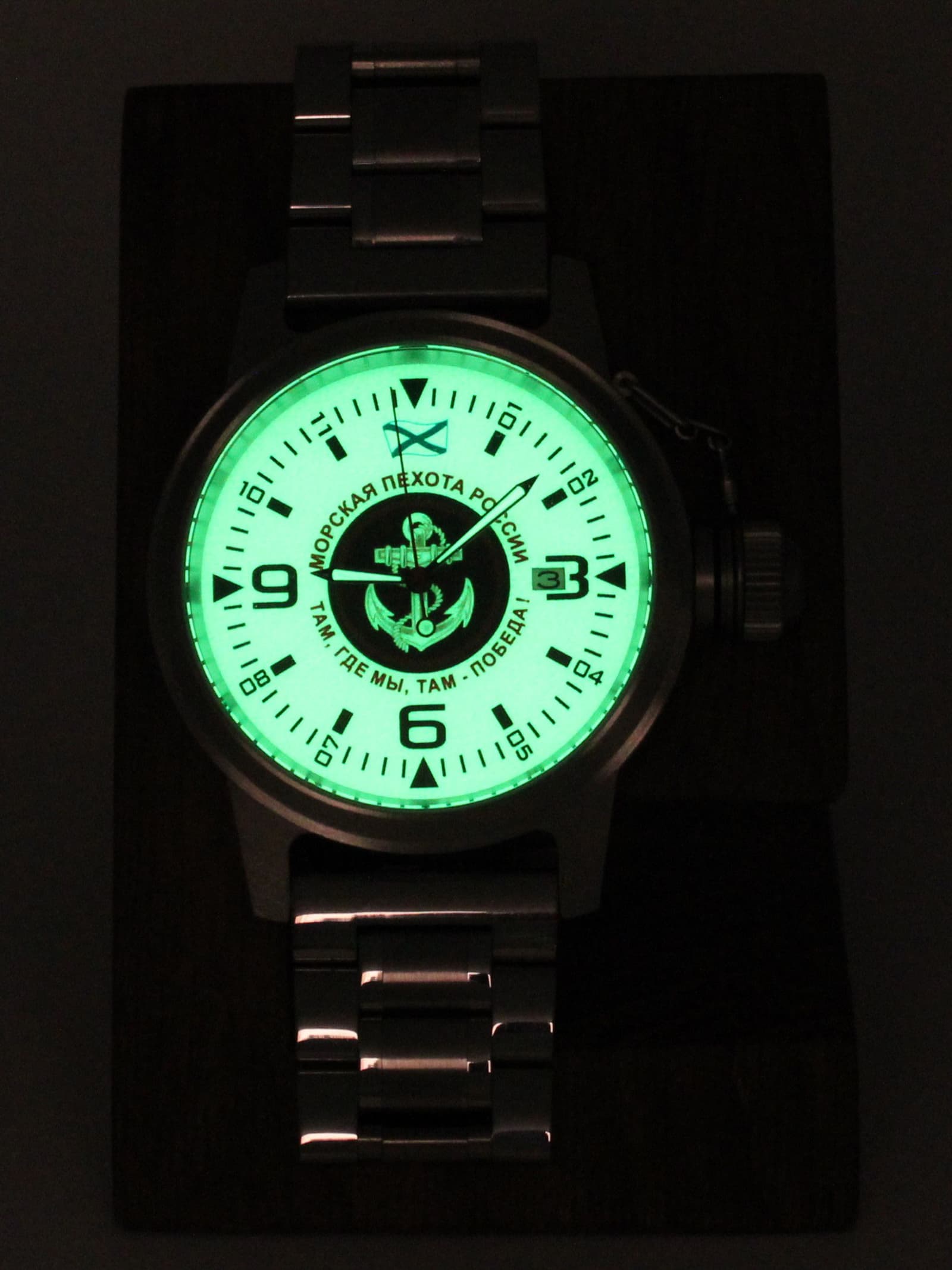 Часы Морская пехота механические с автоподзаводом (Seiko NH35A) 45.166.2