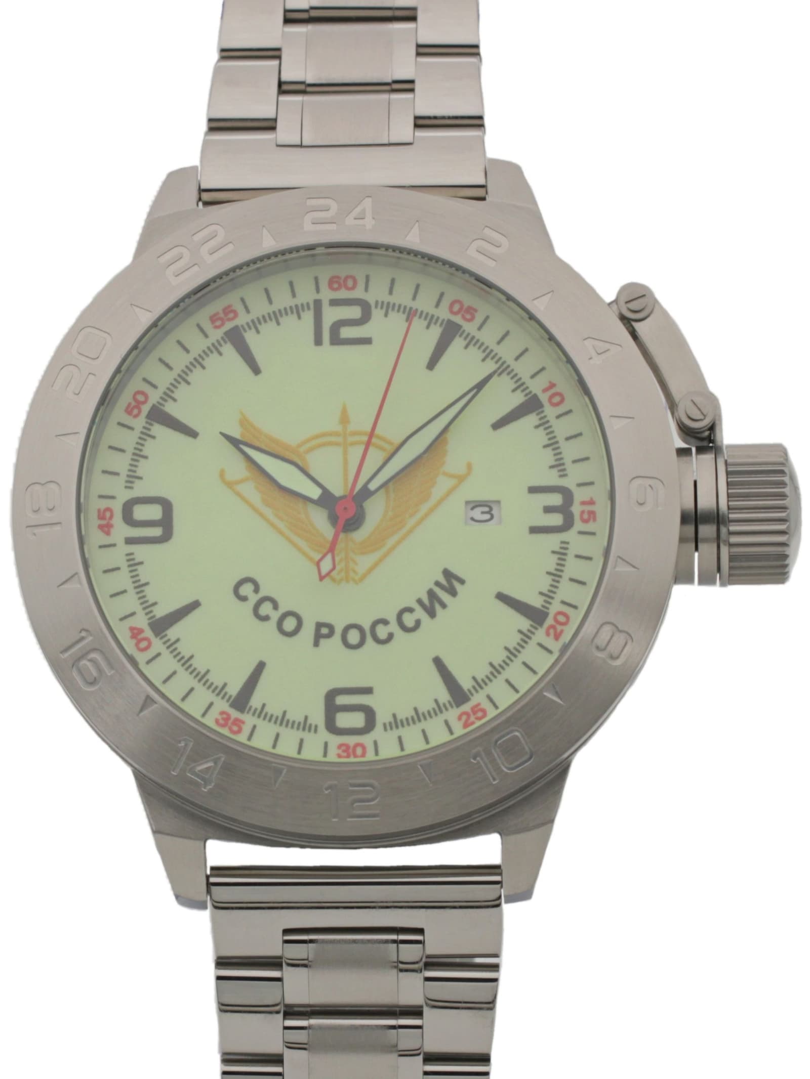 Часы ССО России механические с автоподзаводом (Seiko NH35A) 52.280.2