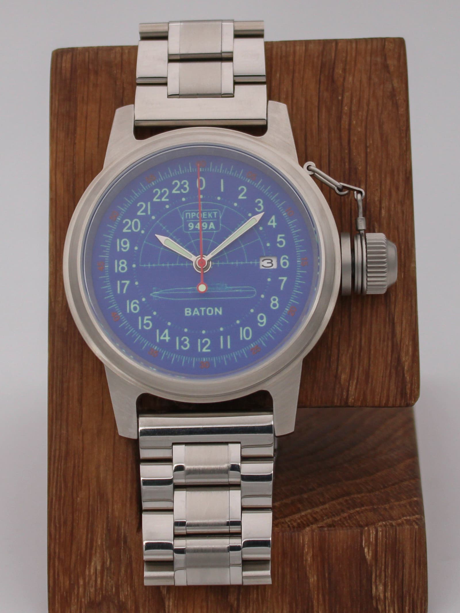 Часы 949А / Baton механические с автоподзаводом (Seiko NH34A) 45.049.2