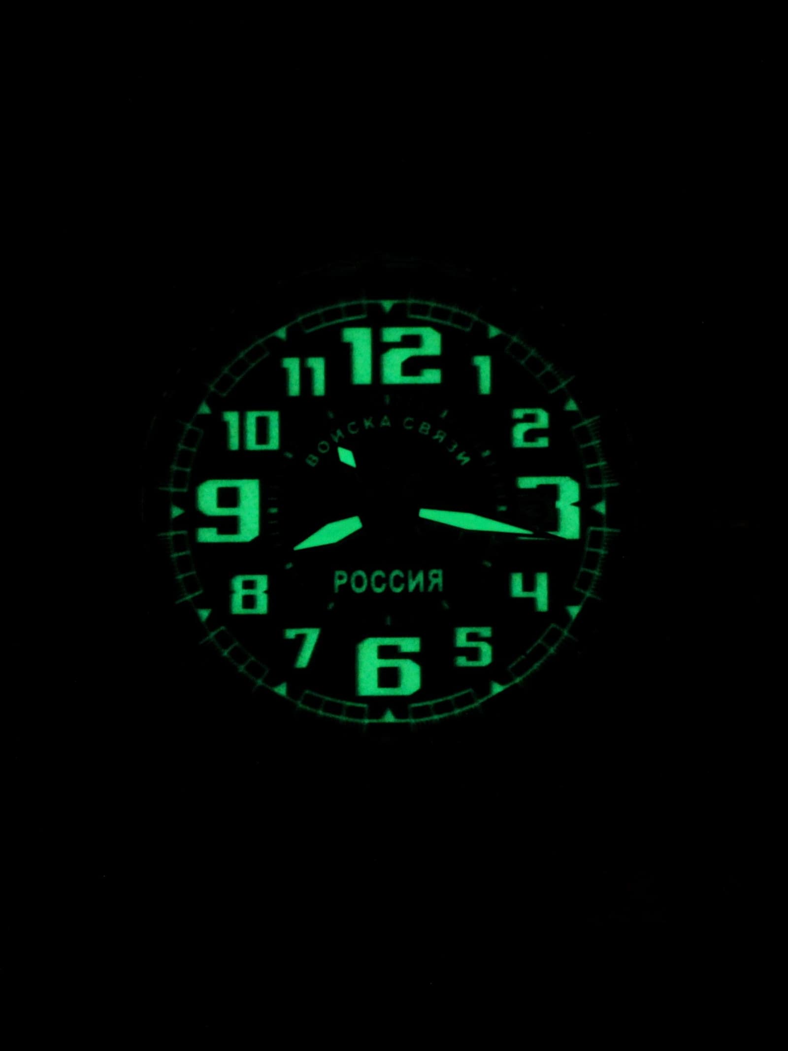 Часы Войска связи механические с автоподзаводом (Seiko NH35A) 47.198.21