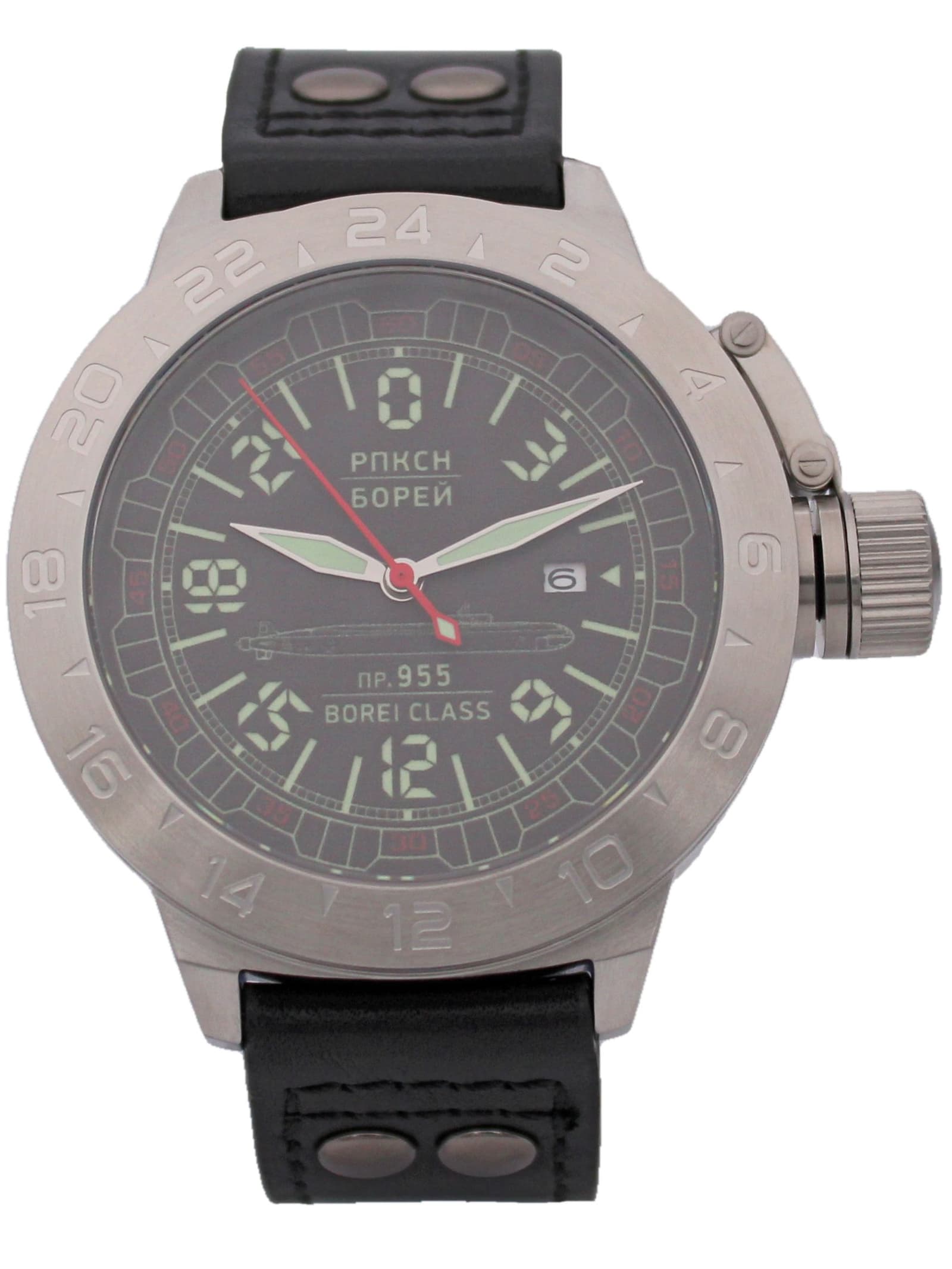 Часы РПКСН 955 Борей (Borei class) механические с автоподзаводом (Seiko NH34A) 52.191.01