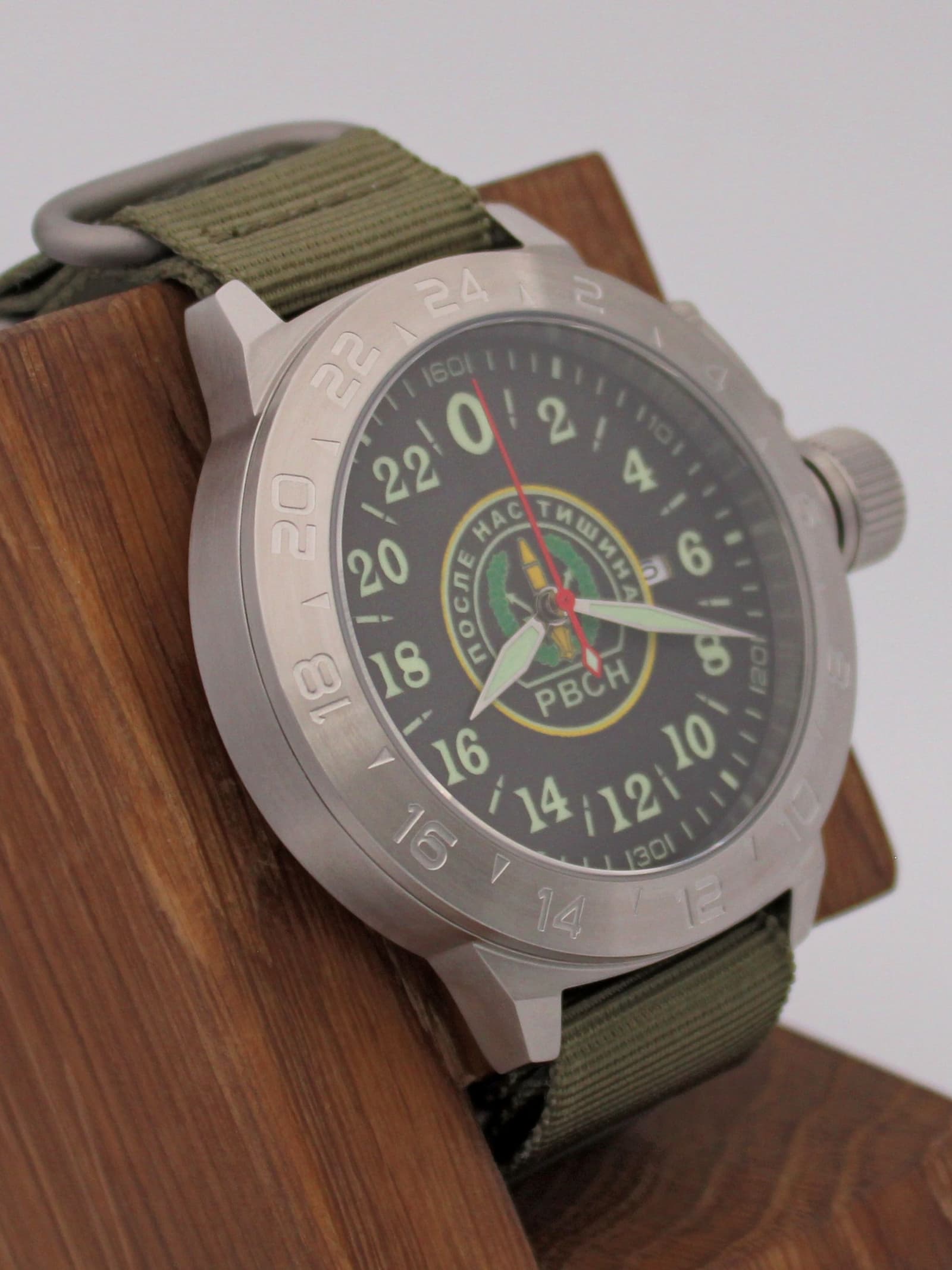 Часы РВСН механические с автоподзаводом (Seiko NH34A) 52.161.21