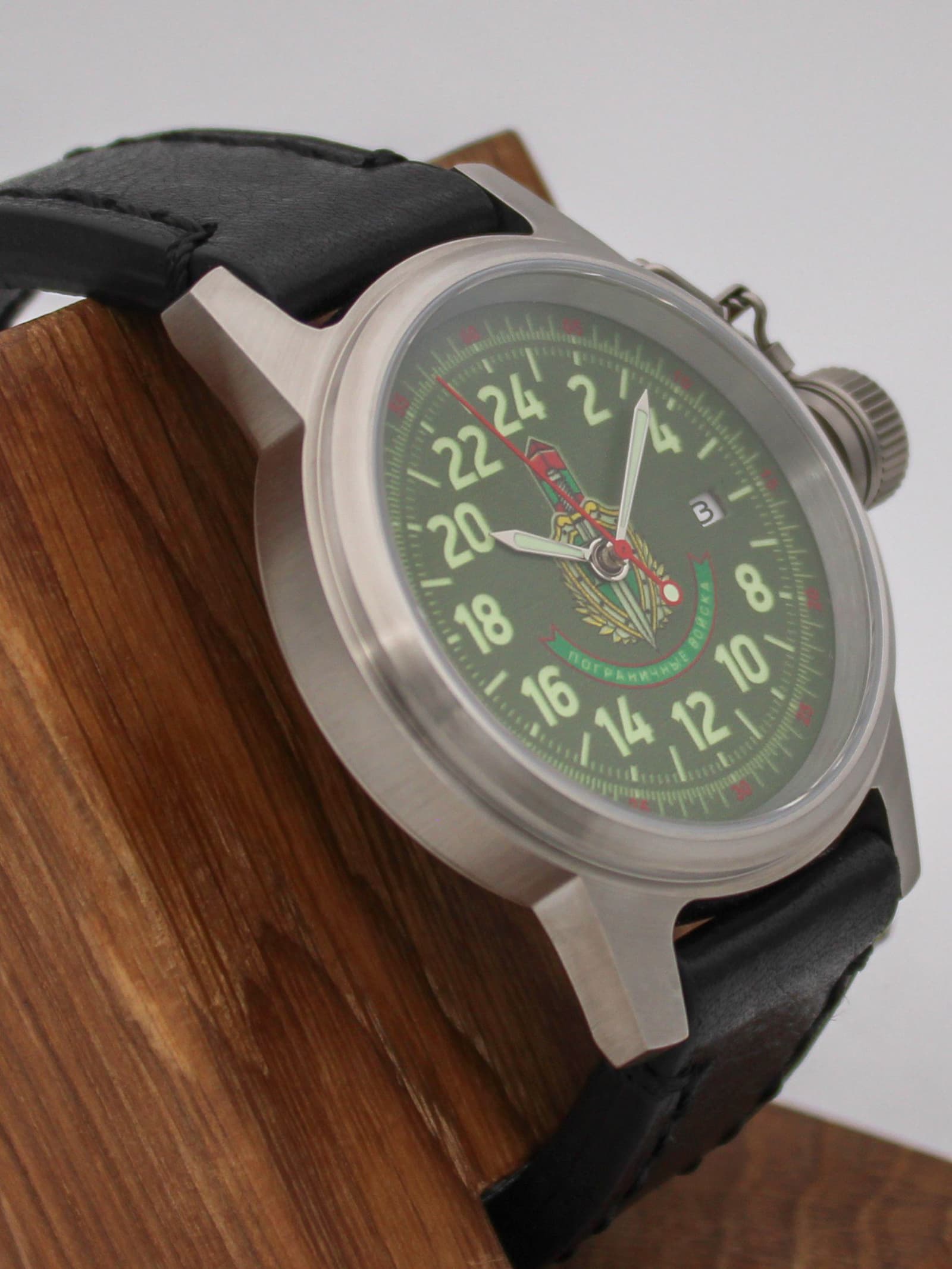 Часы Погранвойска механические с автоподзаводом (Seiko NH34A) 45.242.01