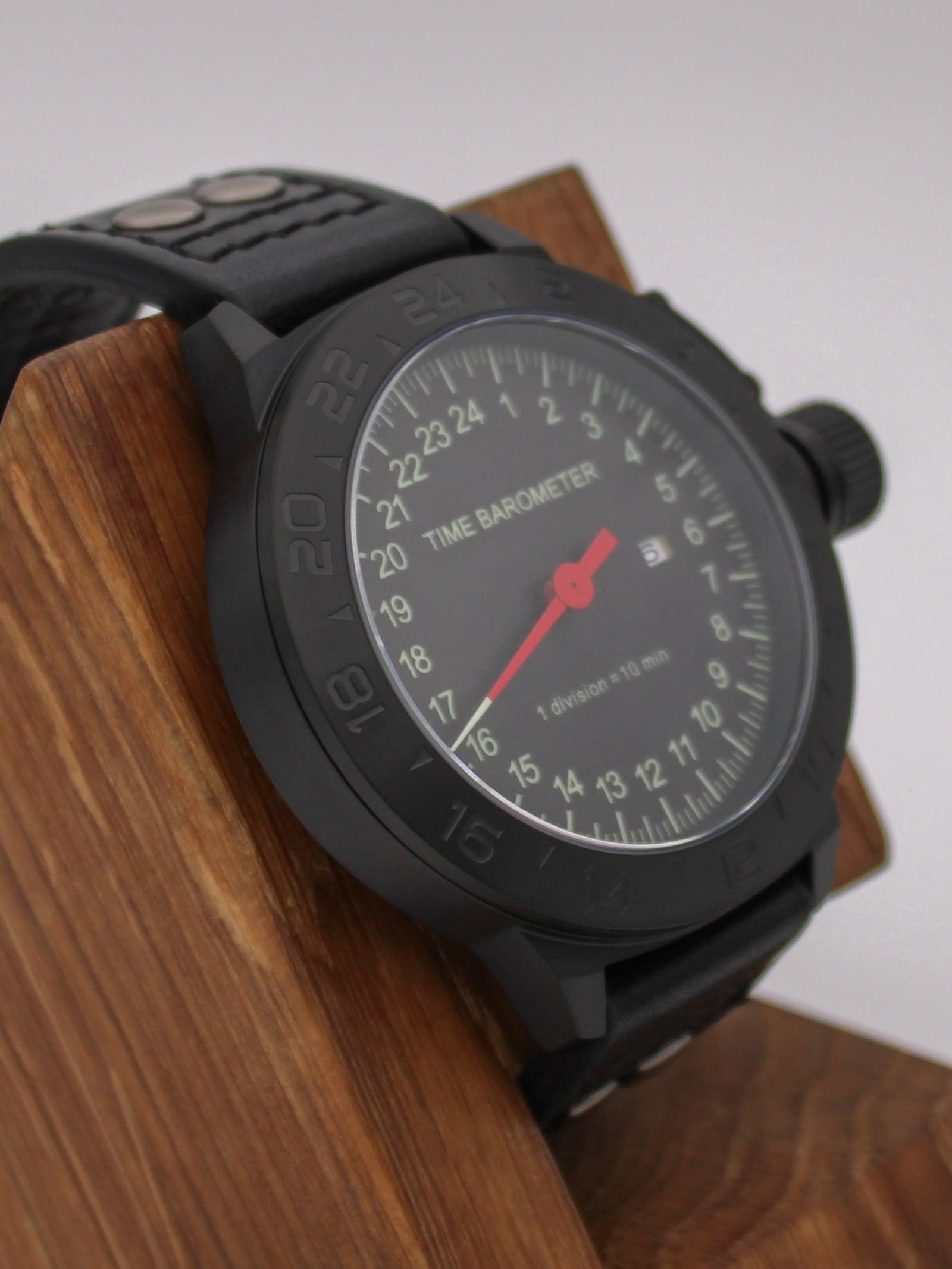 Часы Time Barometer однострелочные механические с автоподзаводом (Seiko NH34A) 152.601.01