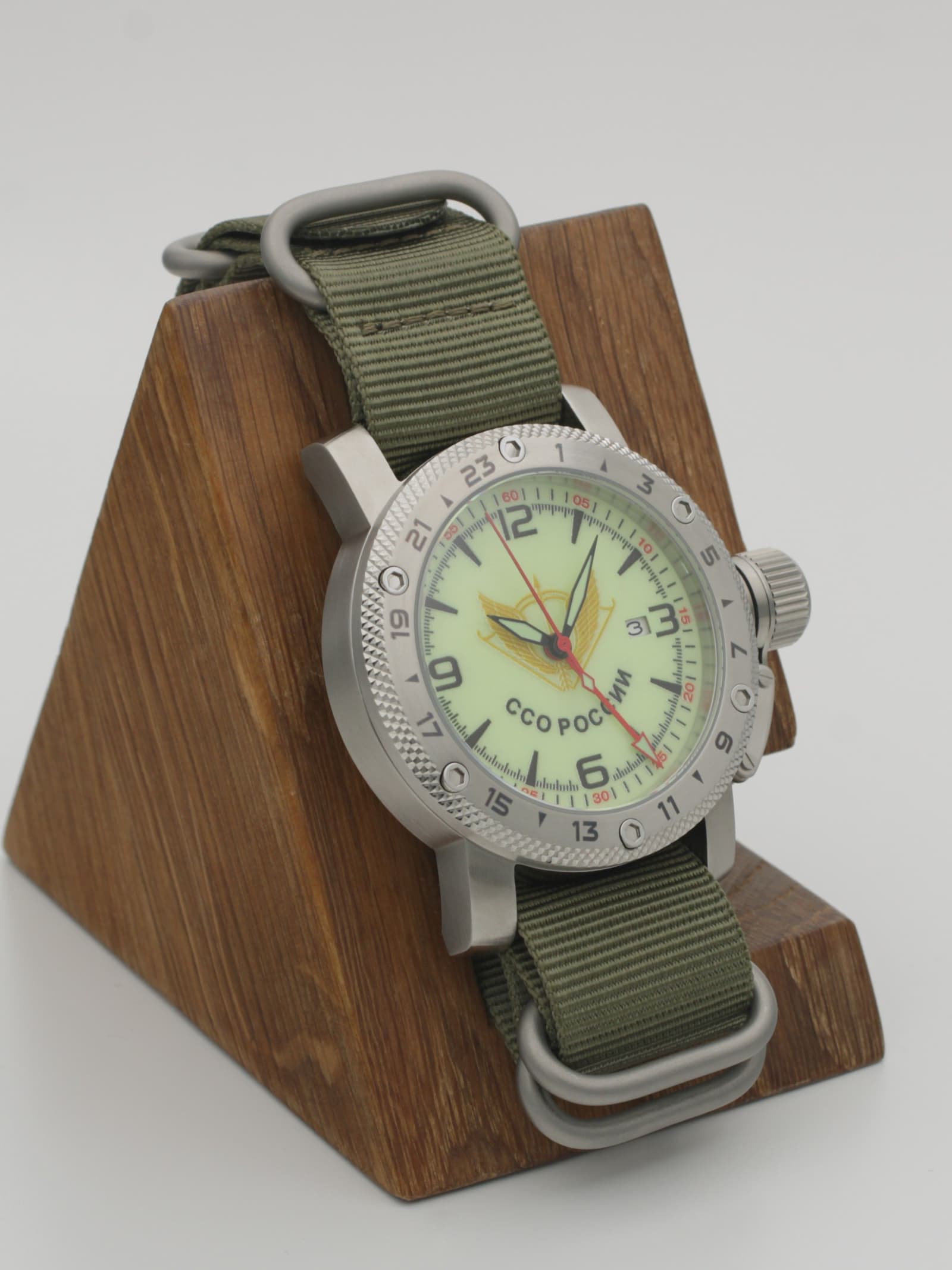 Часы ССО России механические с автоподзаводом (Seiko NH34A) 47.280.21
