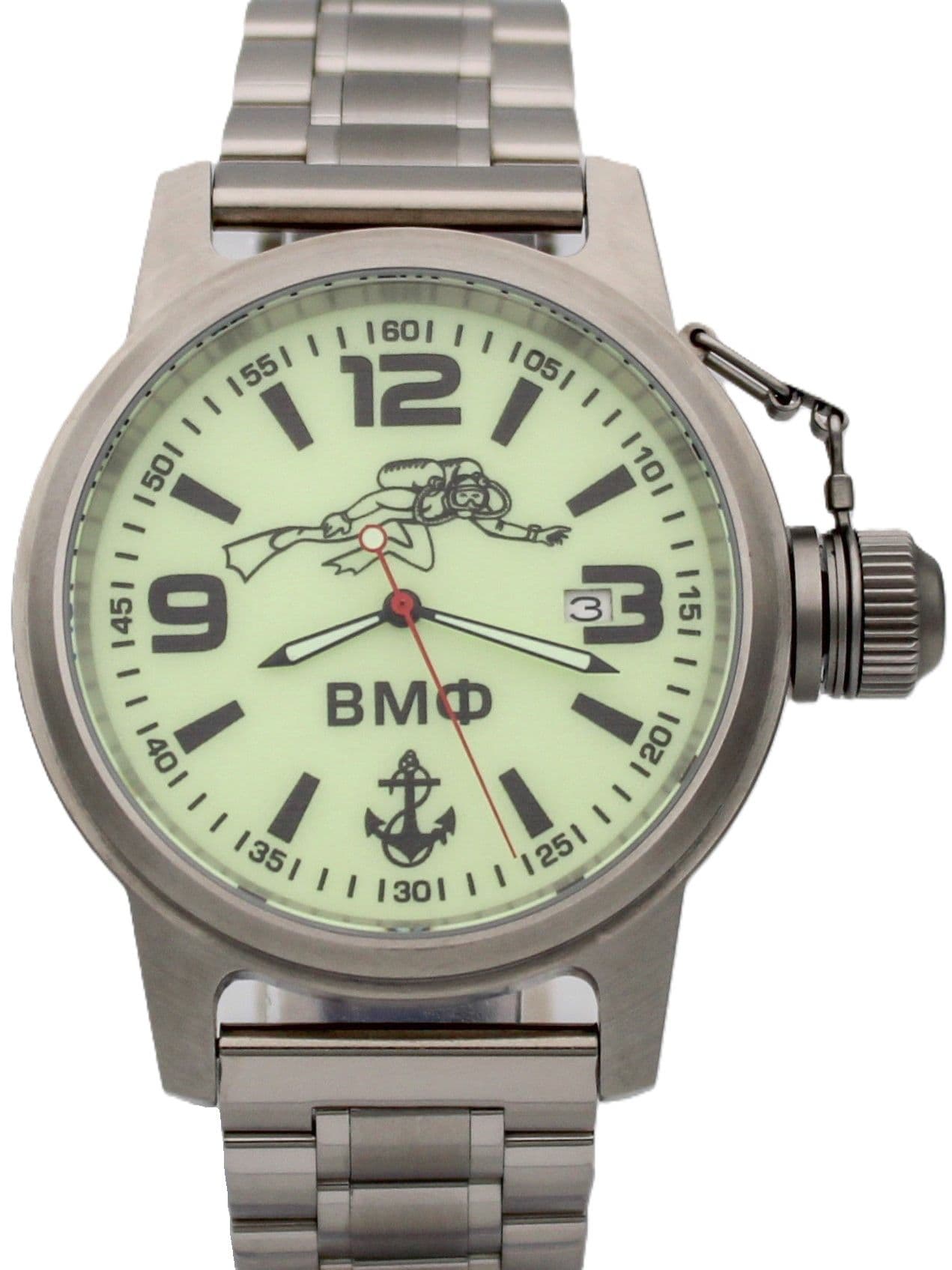Часы ВМФ Боевой пловец механические с автоподзаводом (Seiko NH35A) 45.027.2