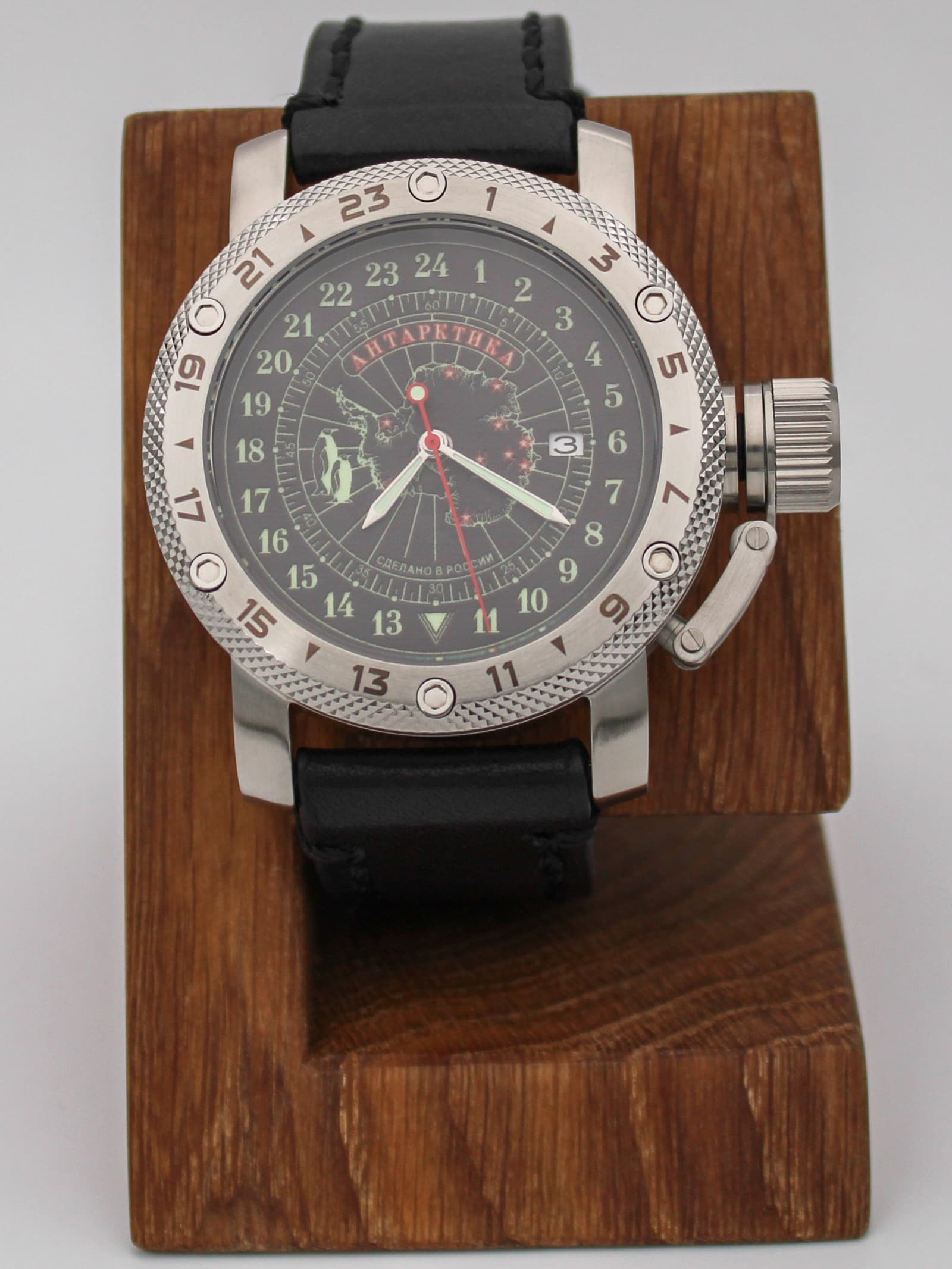 Часы Полярные / Антарктика механические с автоподзаводом (Seiko NH34A) 47.141.01