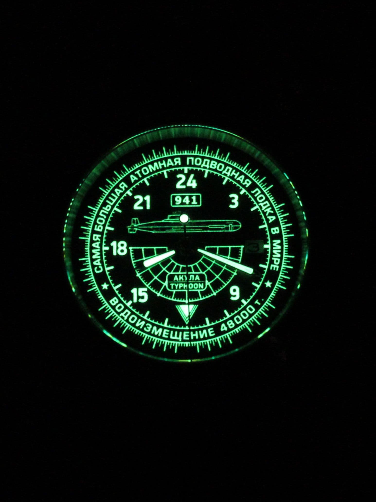 Часы 941 / Акула (Typhoon) механические с автоподзаводом (Seiko NH34A) 45.059.21
