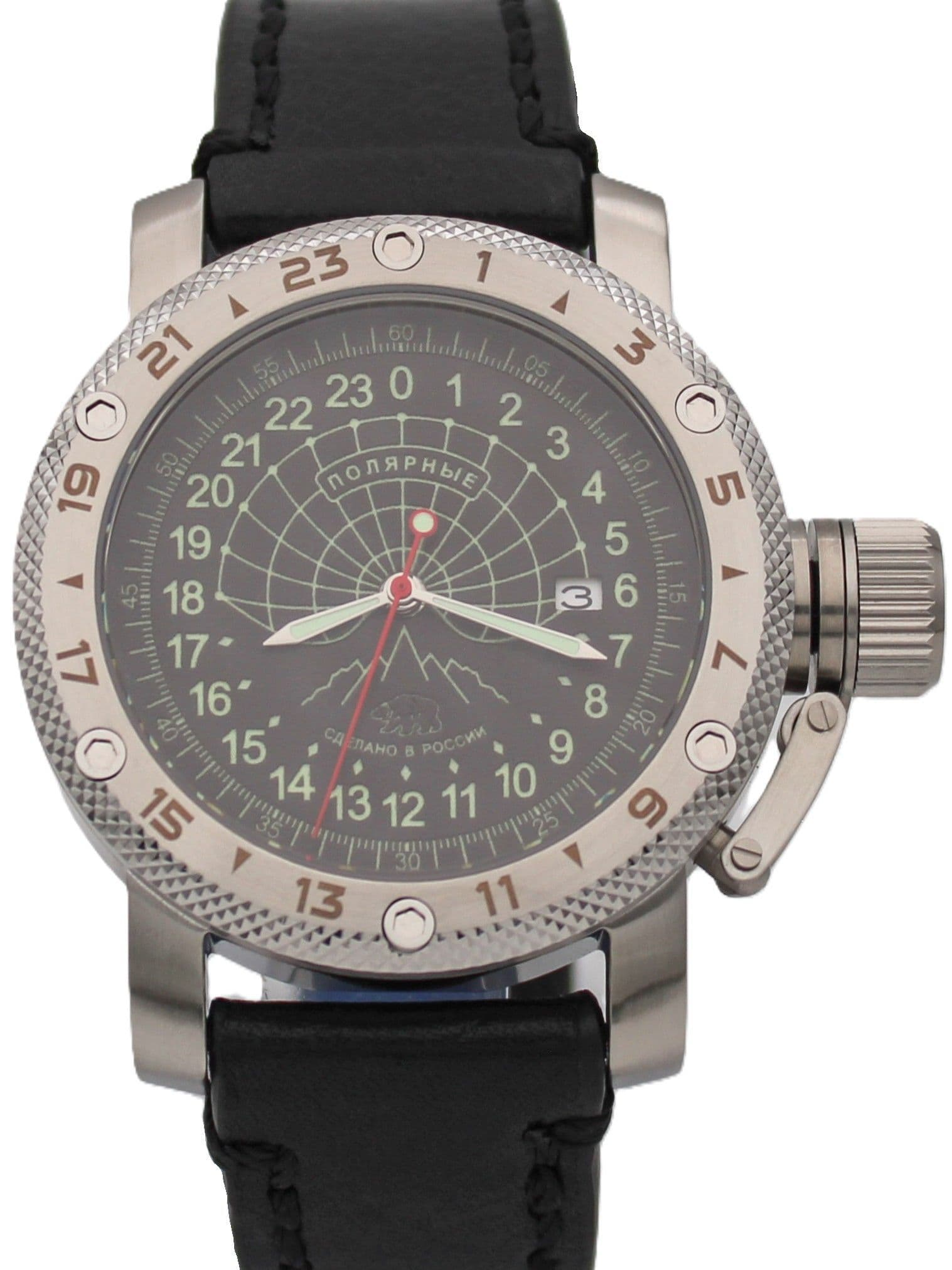 Часы Полярные механические с автоподзаводом (Seiko NH34A) 47.133.01