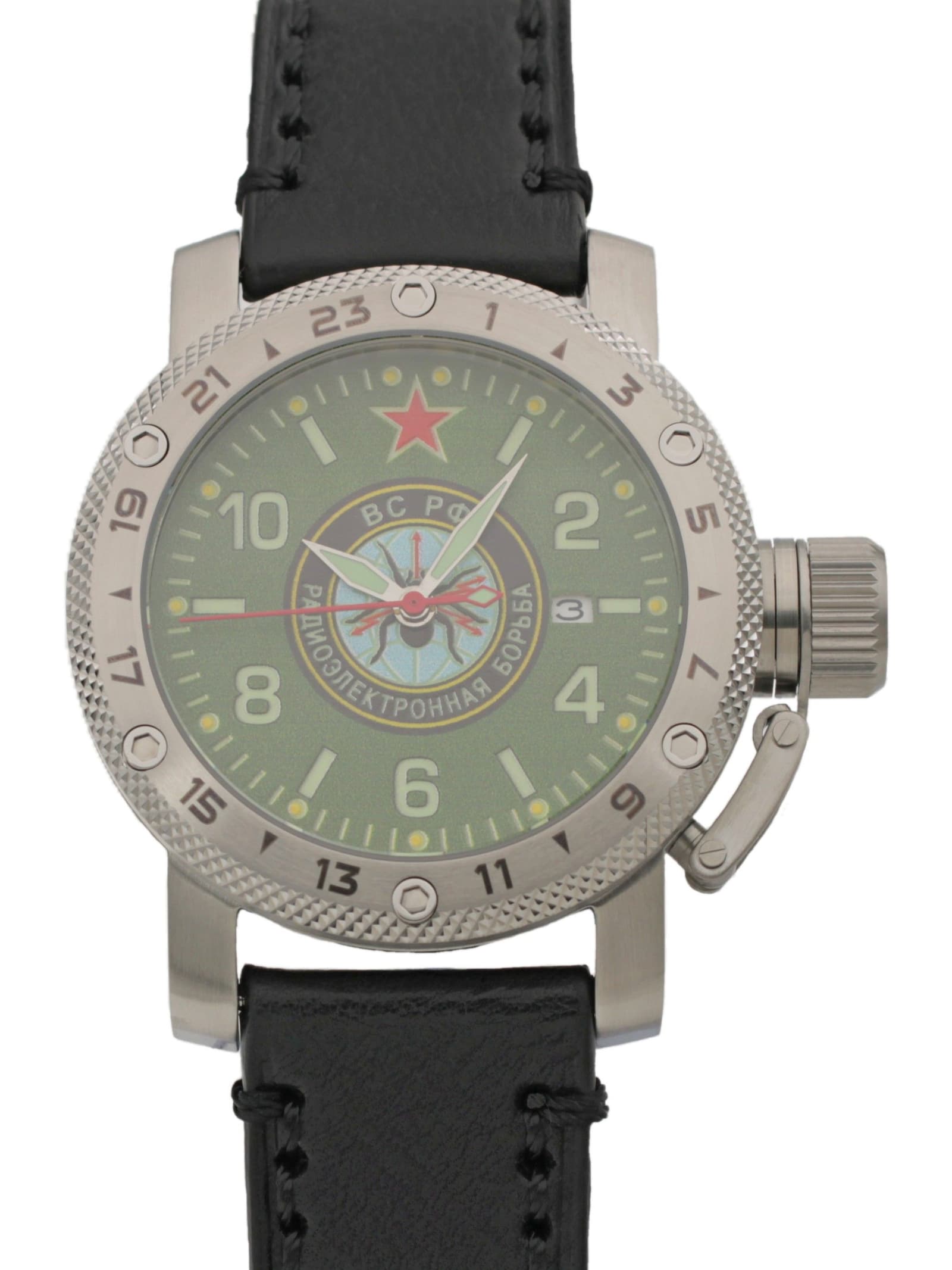Часы Войска РЭБ механические с автоподзаводом (Seiko NH35A) 47.277.01