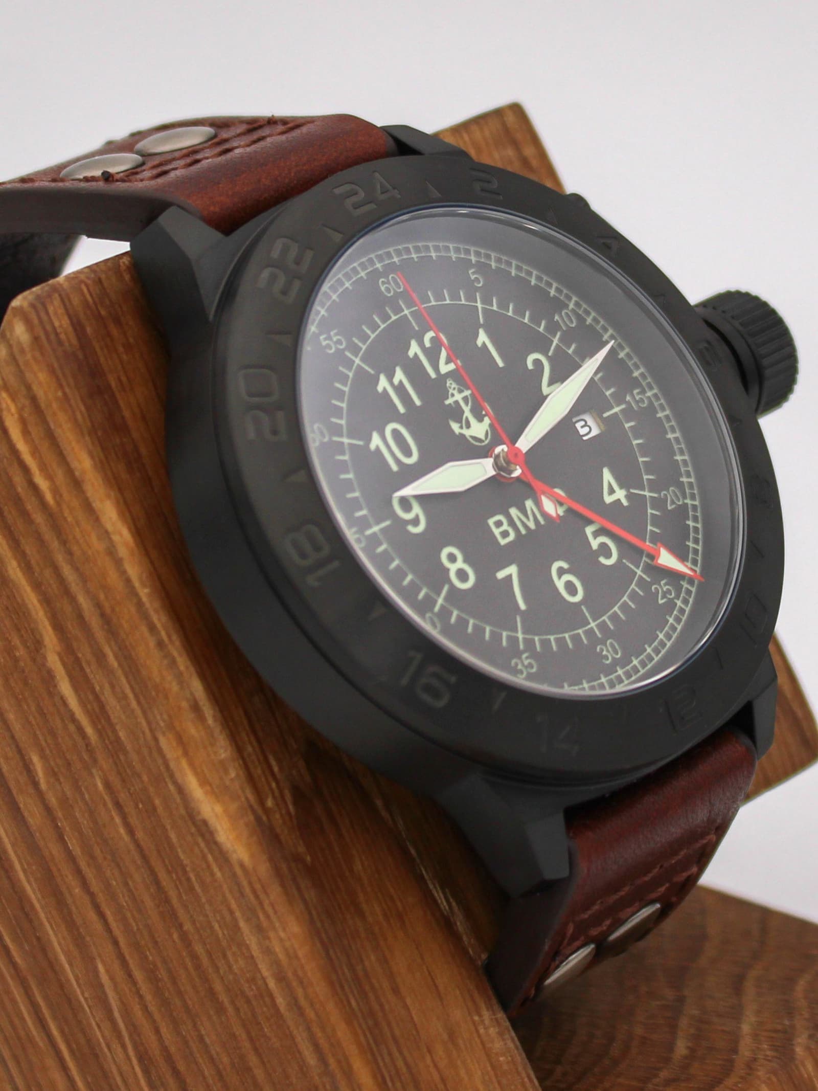 Часы ВМФ механические с автоподзаводом (Seiko NH34A) 152.321.02
