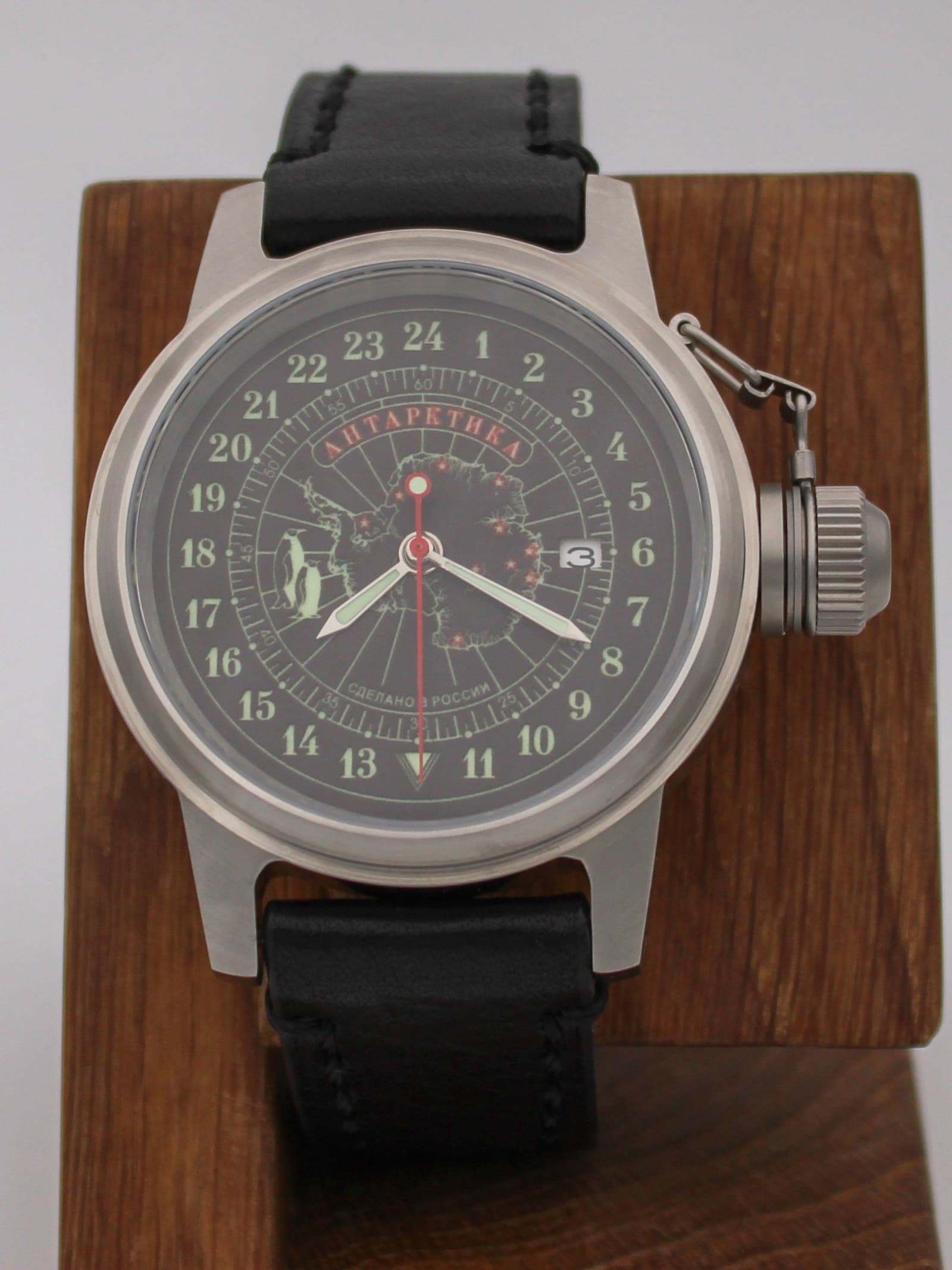 Часы Полярные / Антарктика механические с автоподзаводом (Seiko NH34A) 45.141.01