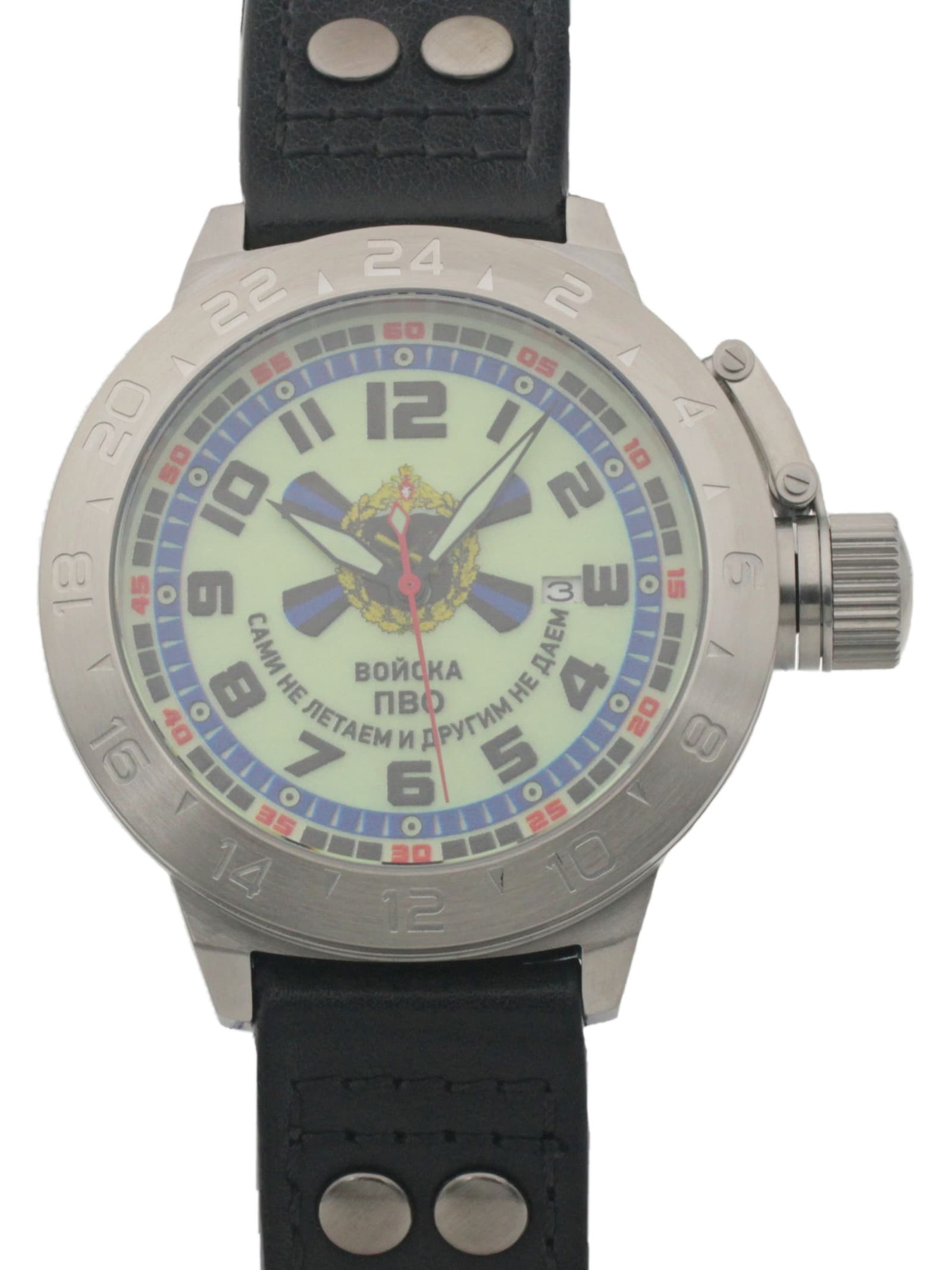 Часы Войска ПВО механические с автоподзаводом (Seiko NH35A) 52.380.01