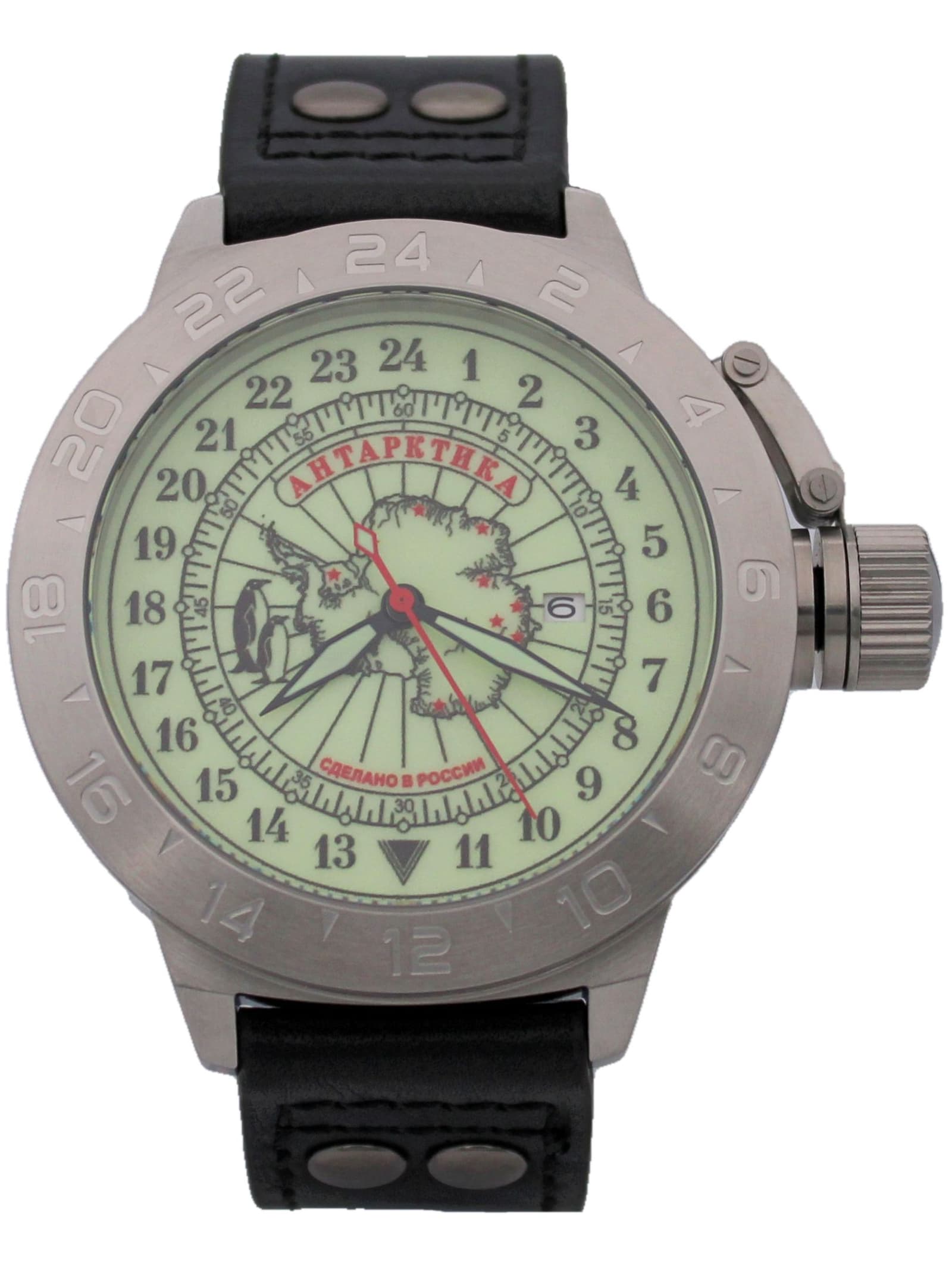 Часы Полярные / Антарктика механические с автоподзаводом (Seiko NH34A) 52.140.01