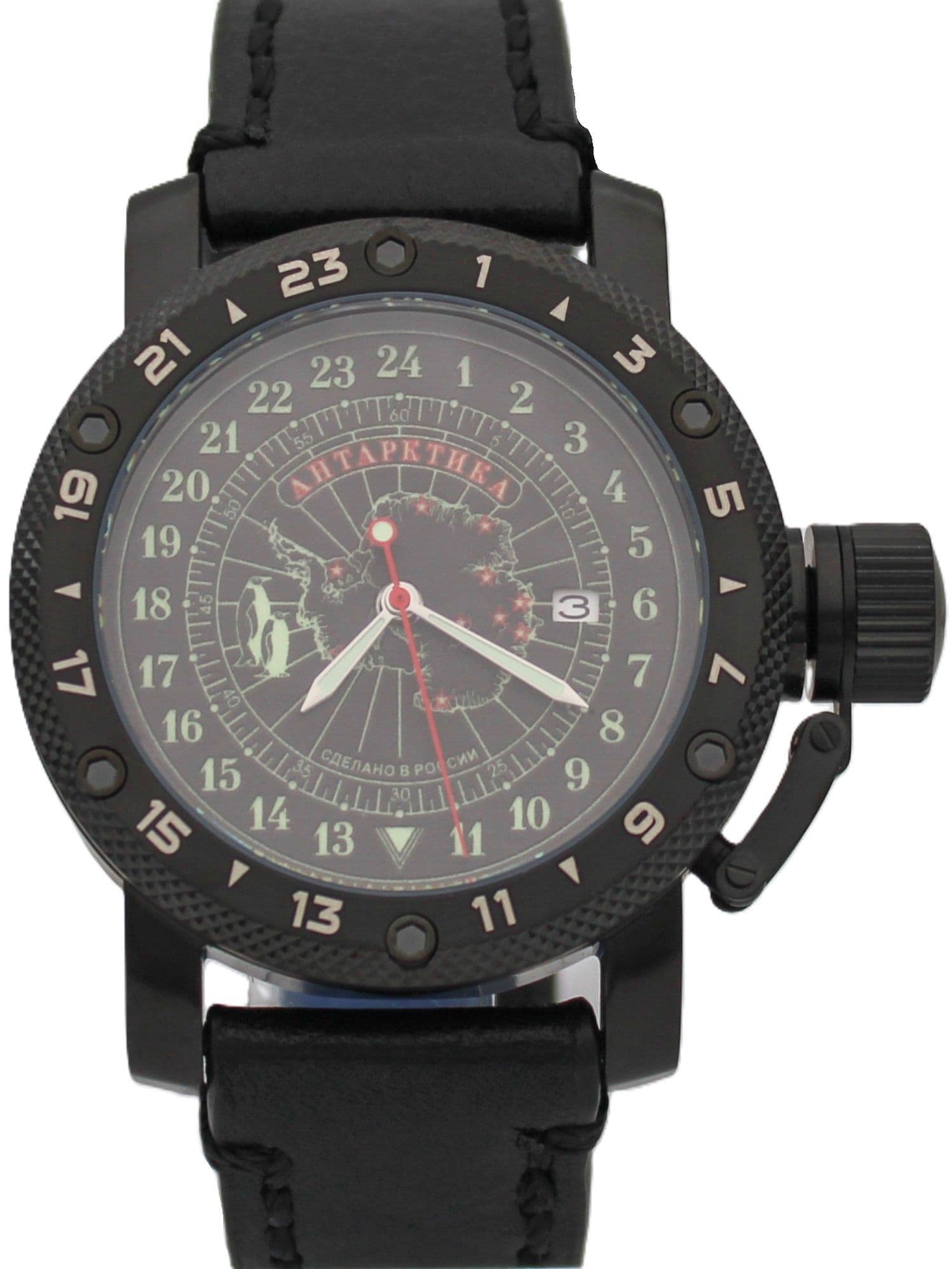 Часы Полярные / Антарктика механические с автоподзаводом (Seiko NH34A) 147.141.01