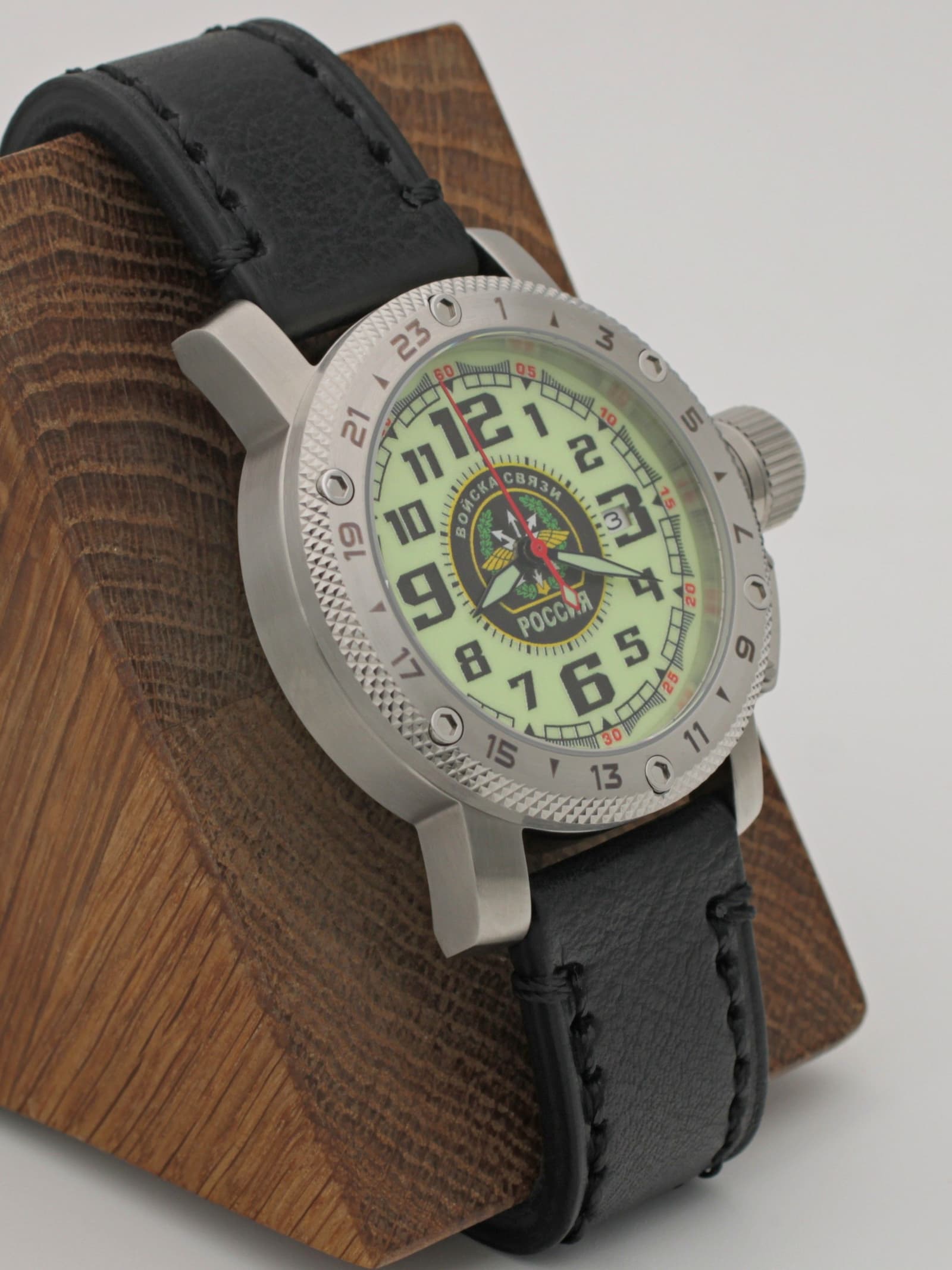 Часы Войска связи механические с автоподзаводом (Seiko NH35A) 47.196.01