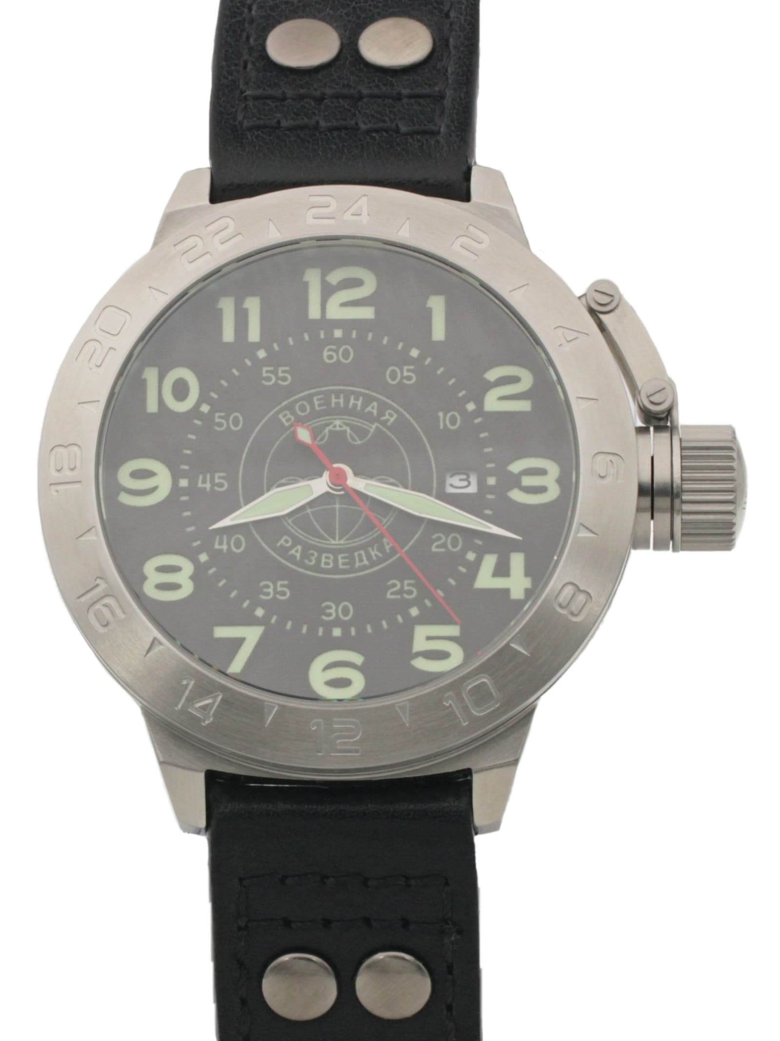 Часы Военная разведка механические с автоподзаводом (Seiko NH35A) 52.169.01