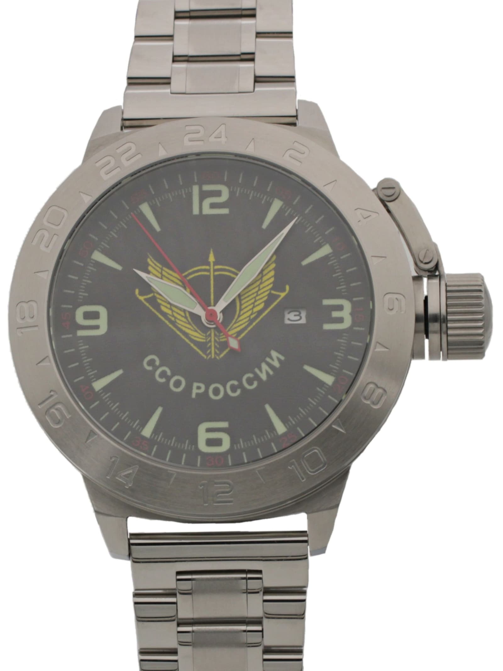 Часы ССО России механические с автоподзаводом (Seiko NH35A) 52.281.2