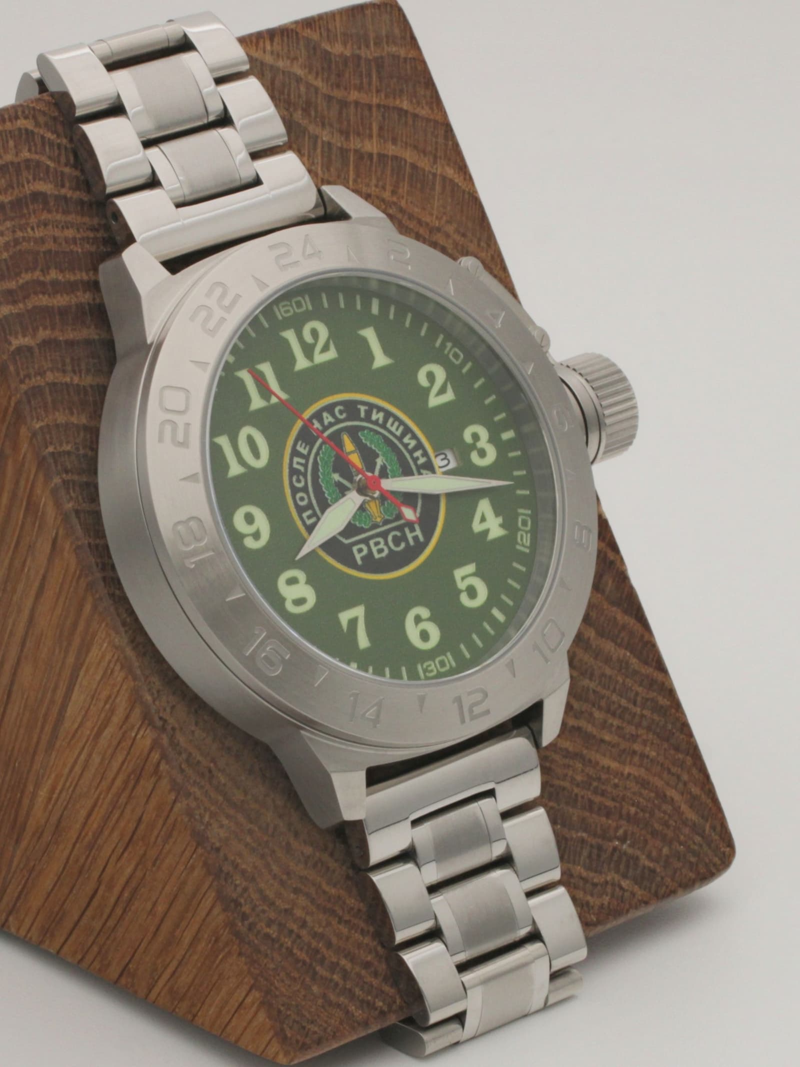 Часы РВСН механические с автоподзаводом (Seiko NH34A) 52.309.2
