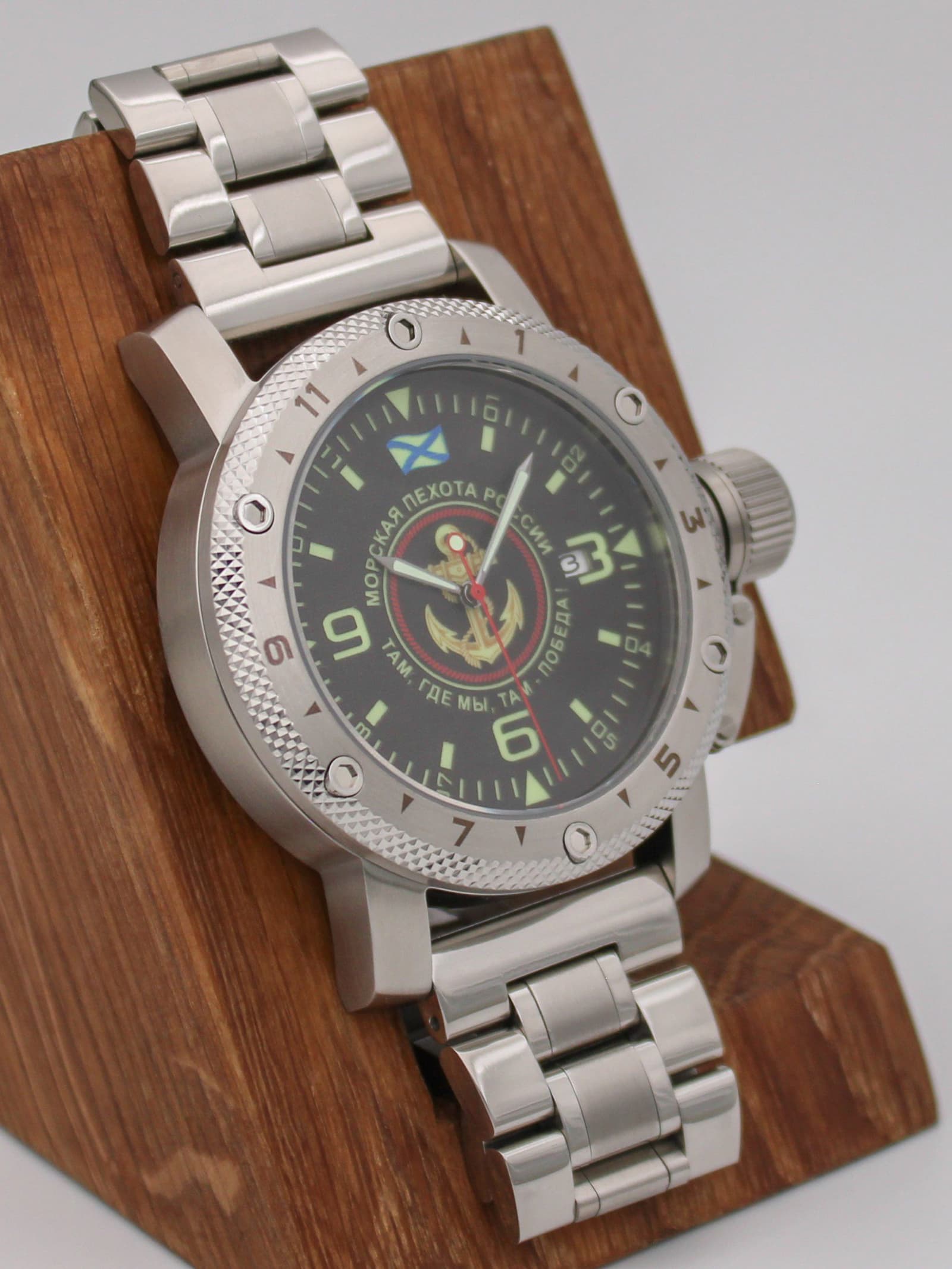 Часы Морская пехота механические с автоподзаводом (Seiko NH35A) 47.167.2
