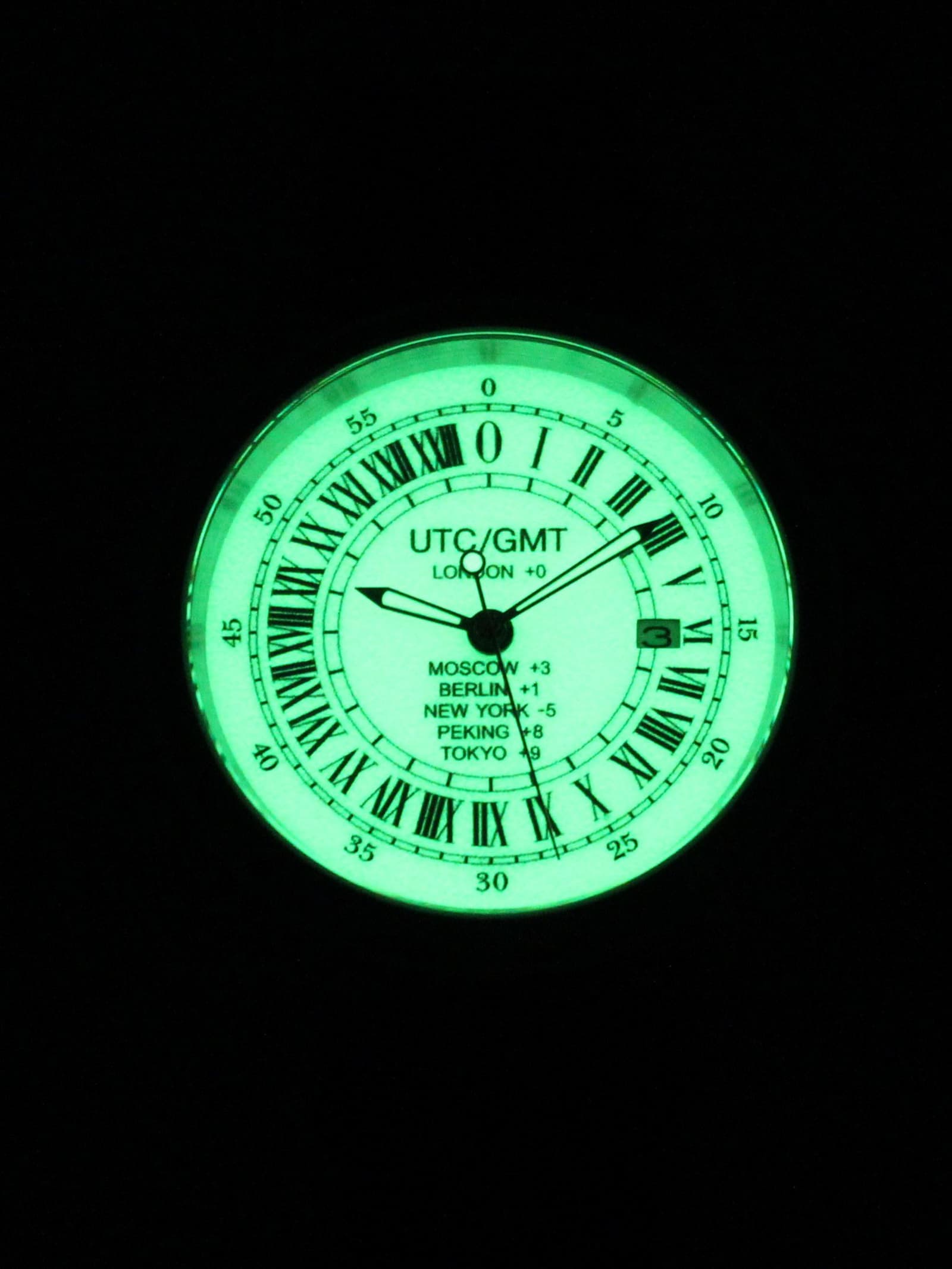 Часы Полярные UTC / GMT с автоподзаводом (Seiko NH34A) 45.229.01