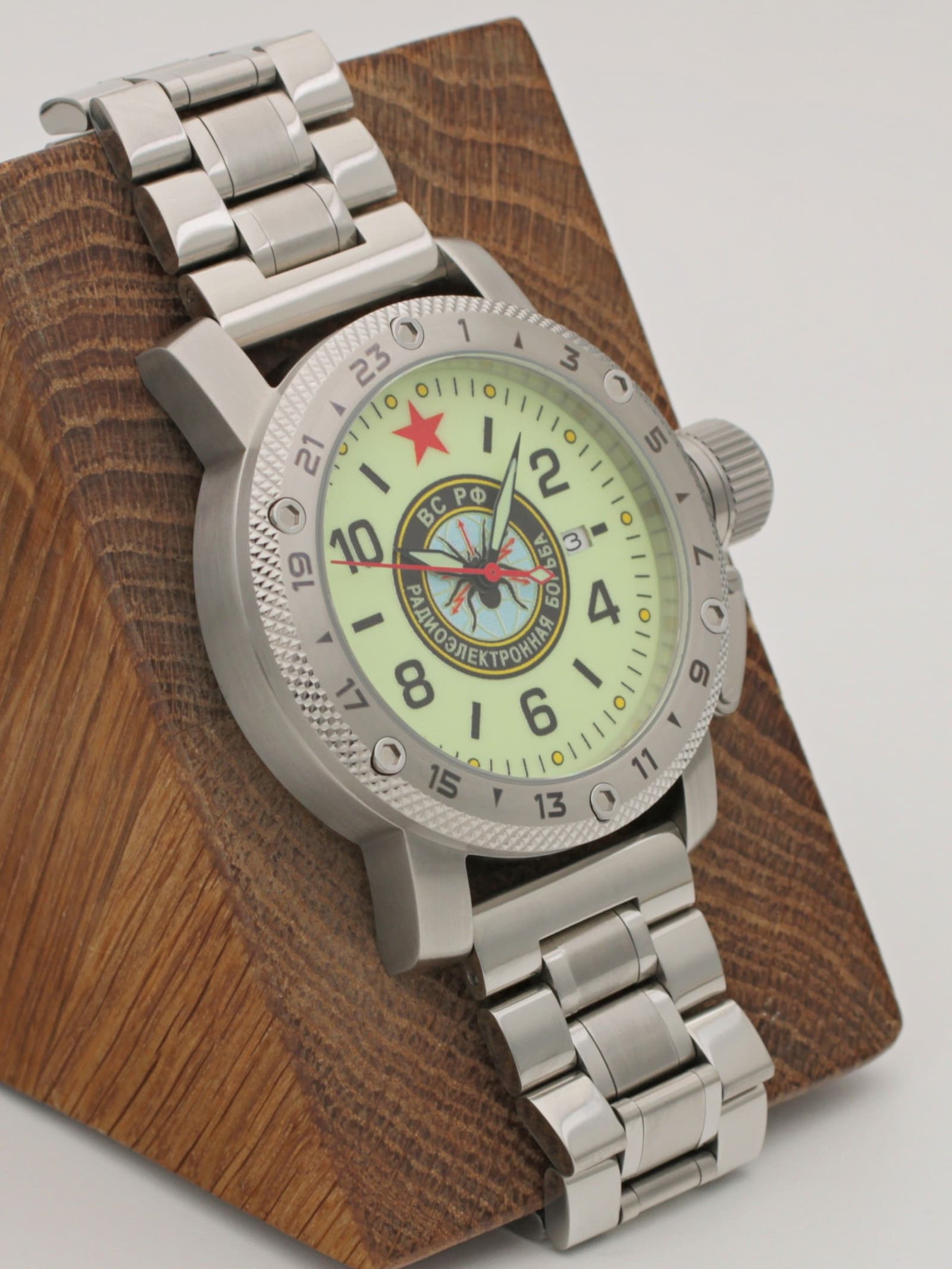 Часы Войска РЭБ механические с автоподзаводом (Seiko NH35A) 47.275.2