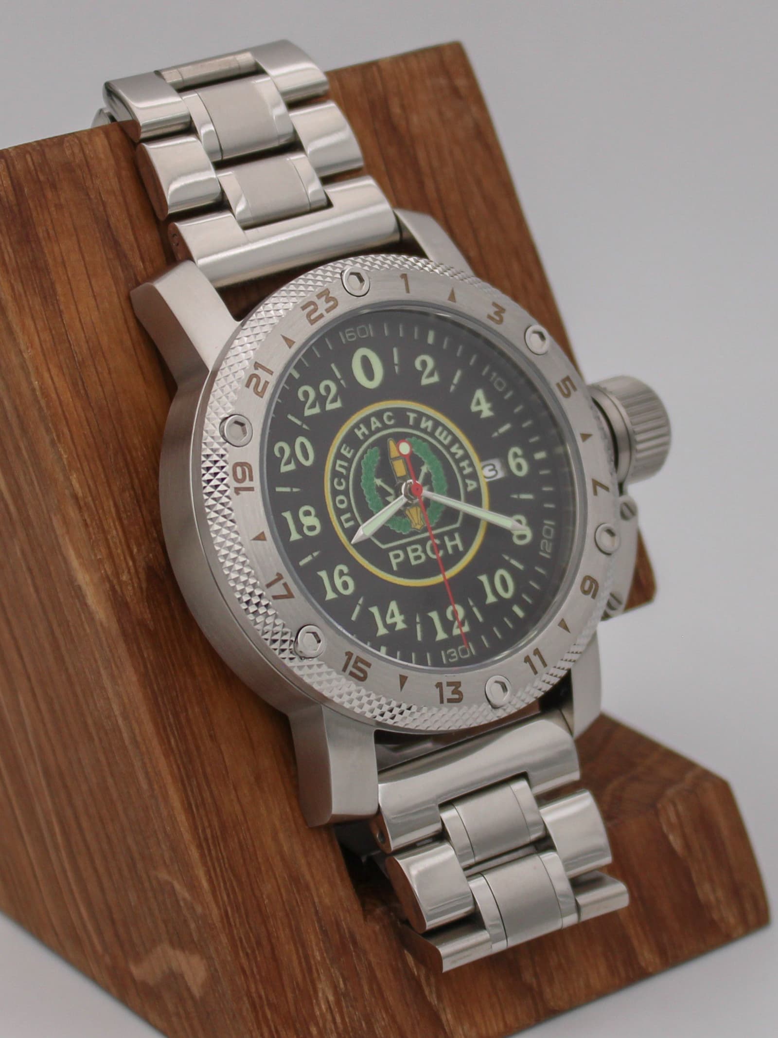 Часы РВСН механические с автоподзаводом (Seiko NH34A) 47.161.2