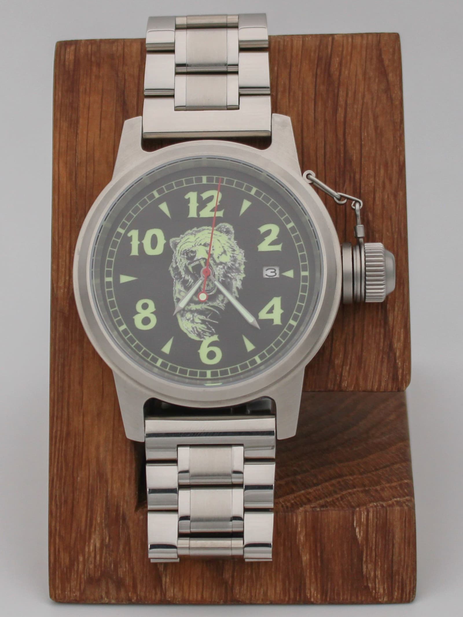 Часы Медведь механические с автоподзаводом (Seiko NH35A) 45.318.2