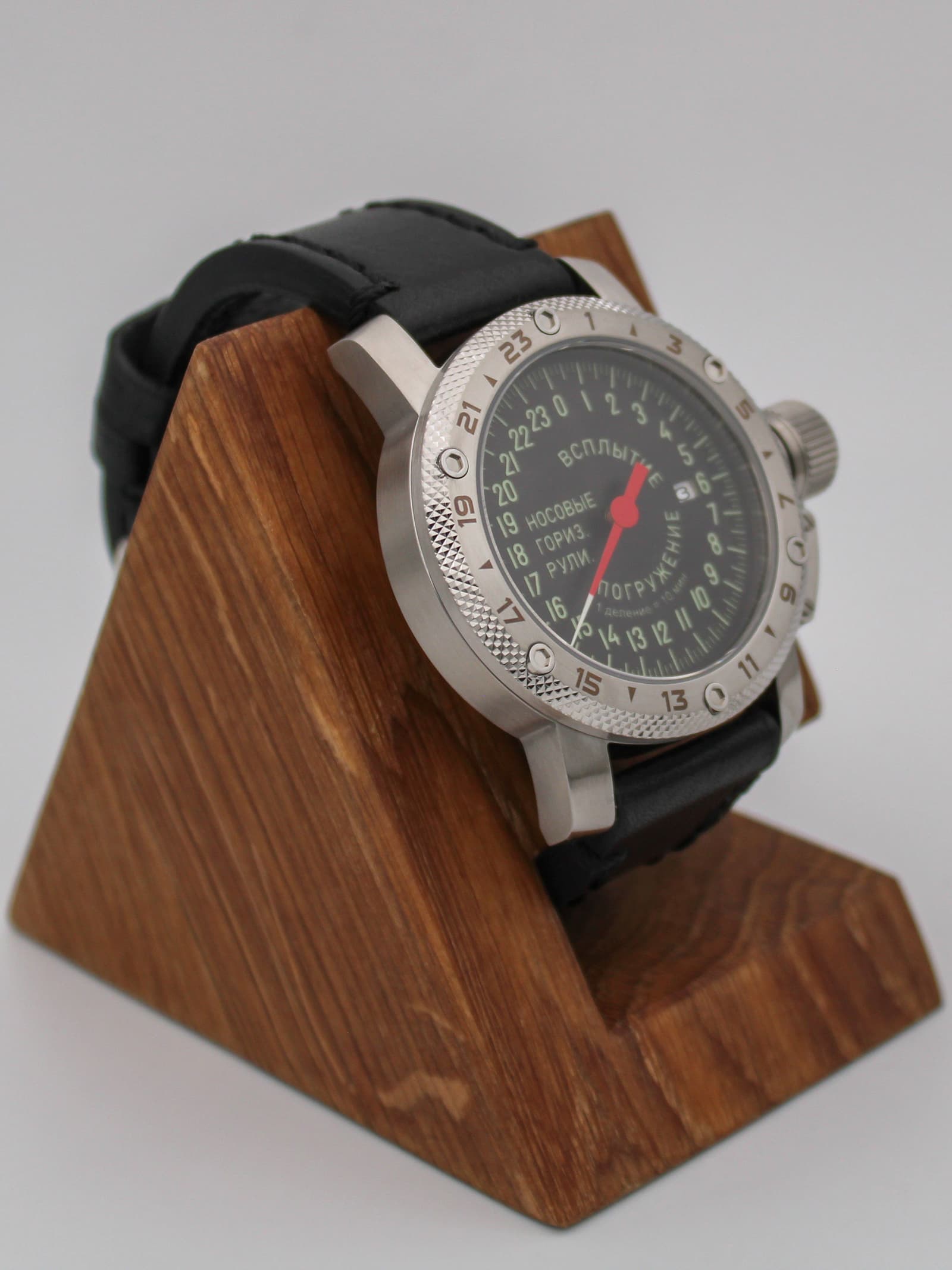 Часы Погружение / Всплытие однострелочные механические с автоподзаводом (Seiko NH34A) 47.182.01