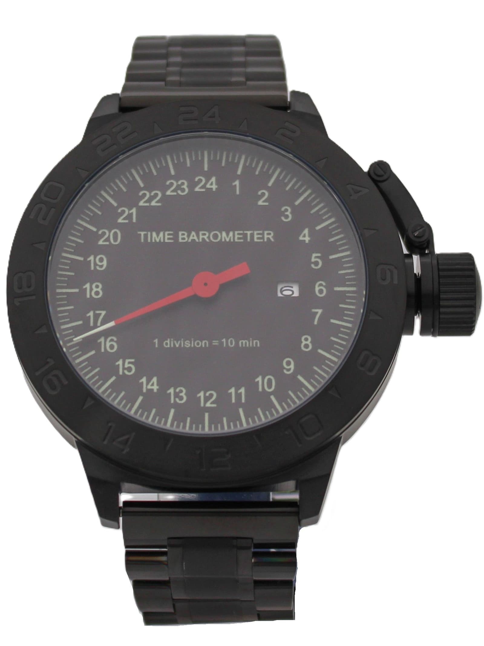 Часы Time Barometer однострелочные механические с автоподзаводом (Seiko NH34A) 152.601.1