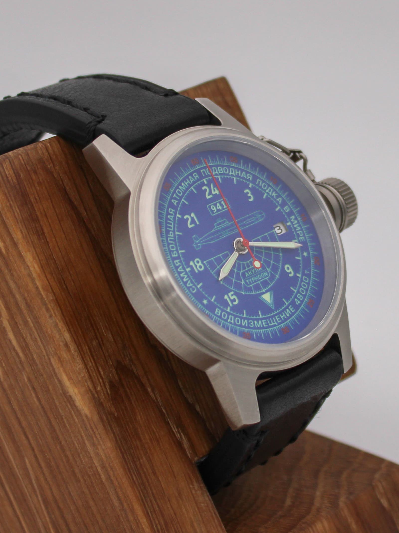 Часы 941 / Акула (Typhoon) механические с автоподзаводом (Seiko NH34A) 45.058.01